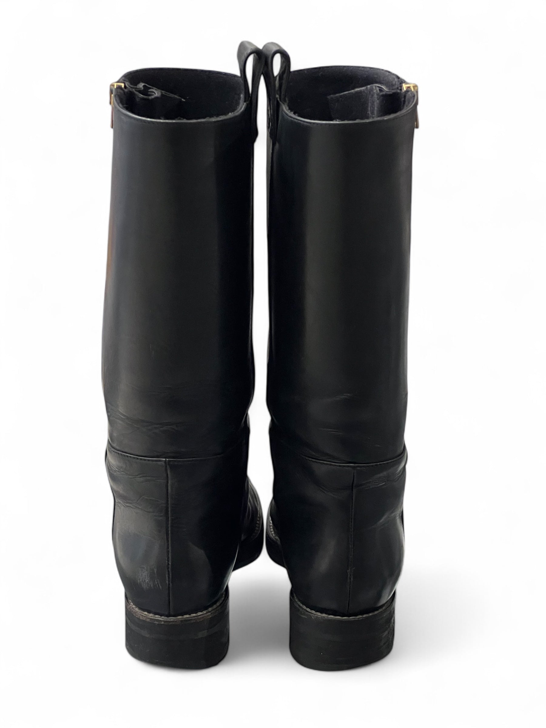 Marni - Motorradstiefel mit Reißverschluss Gr. 38,5/39