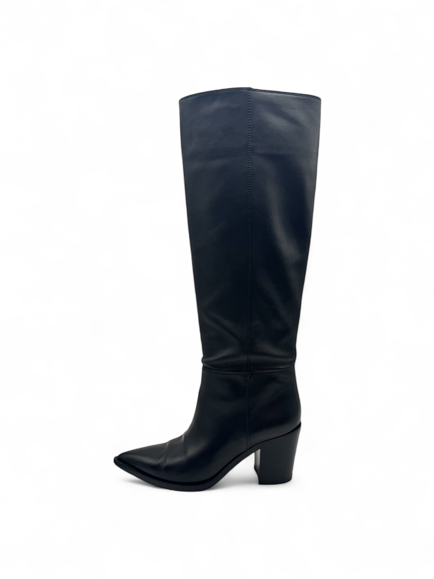 Gianvito Rossi - Botte à bout pointu noir T38