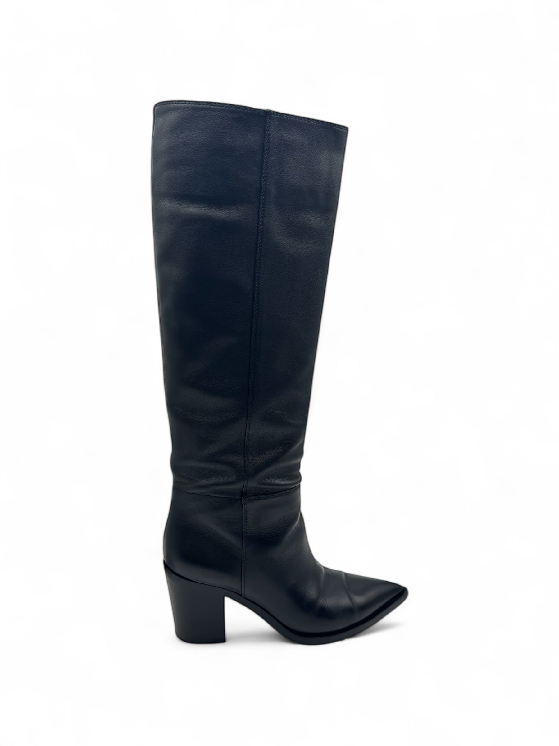 Gianvito Rossi - Botte à bout pointu noir T38