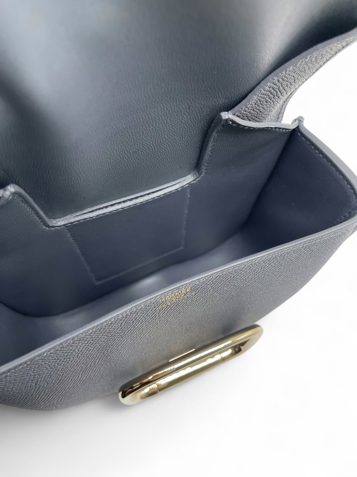 Hermès - Sac Della Cavalleria Mini II Ardoise