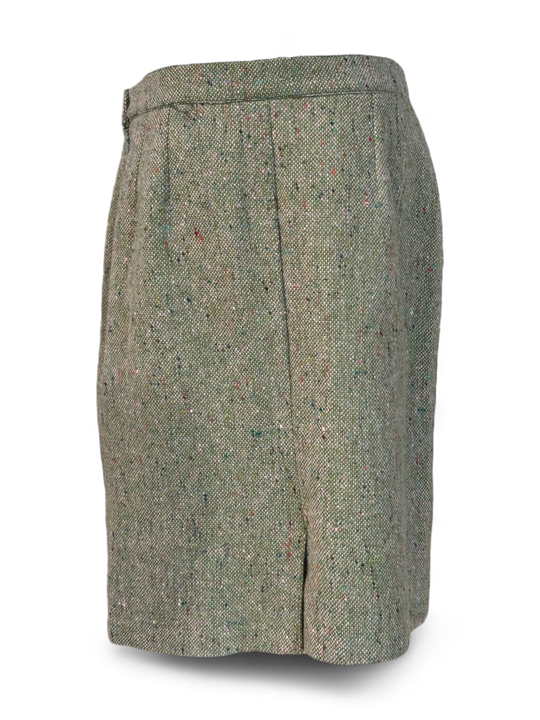 Yves Saint Laurent - Ensemble en laine blazer et jupe T42