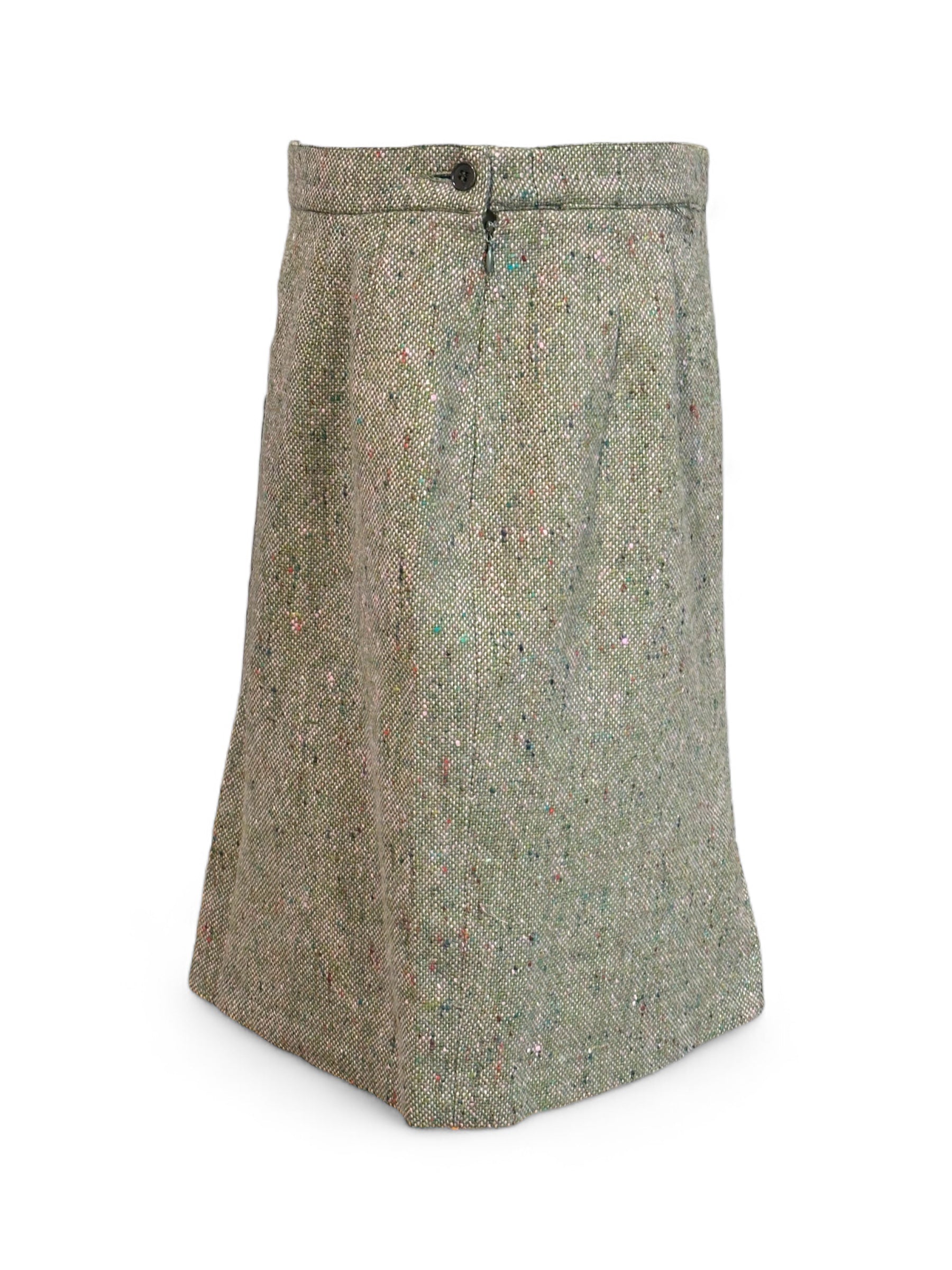 Yves Saint Laurent - Wool blazer and skirt suit size 42