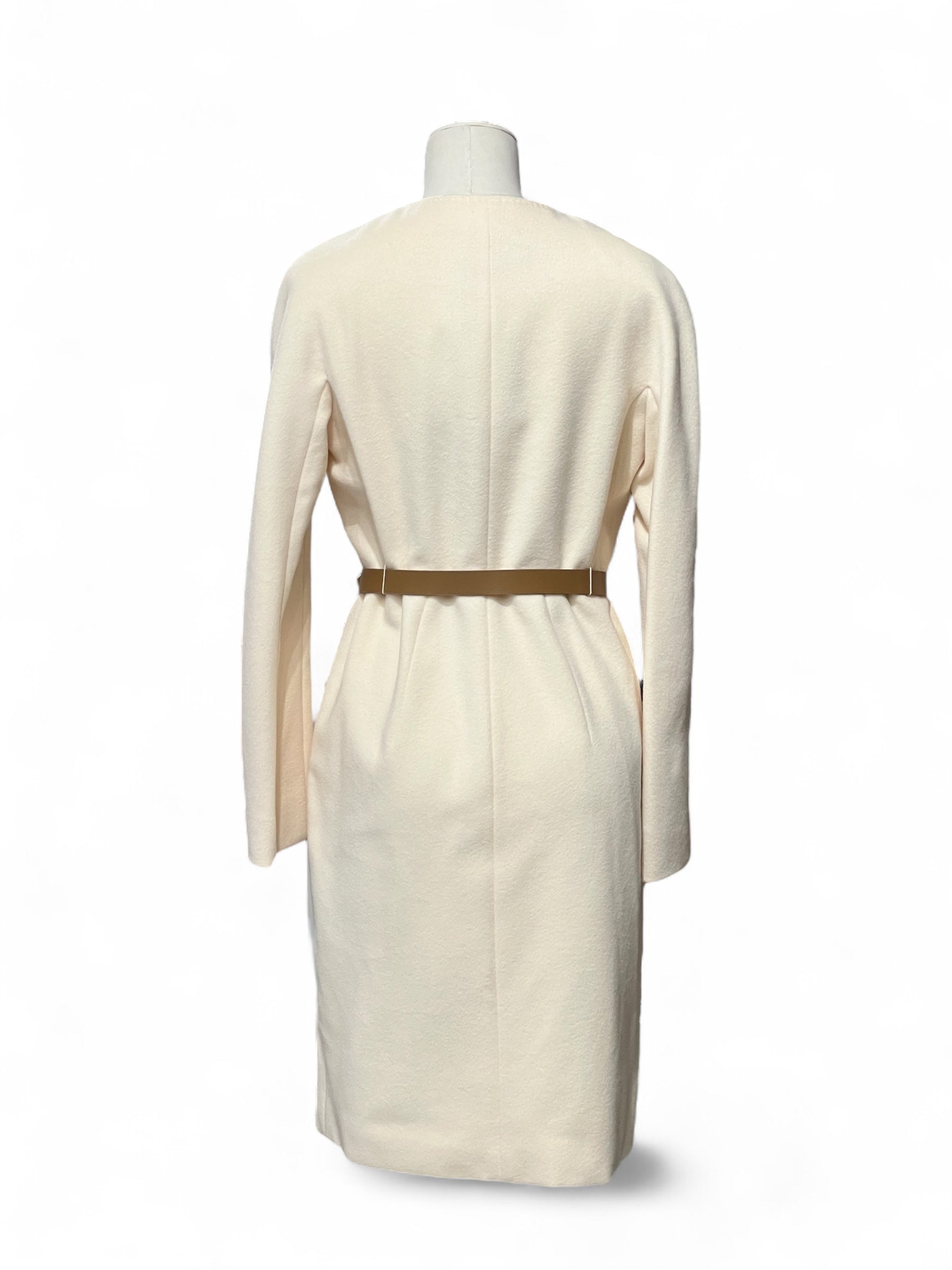 Max Mara - Manteau en laine beige T36