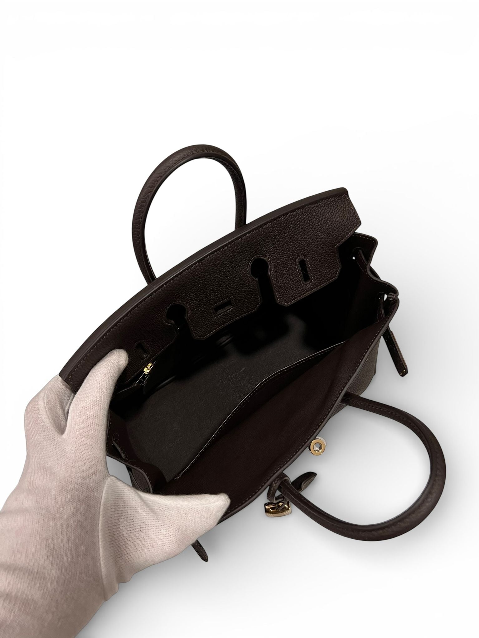 Sac Hermès Birkin 25 Bai Brun | Les Folies d’Eugénie