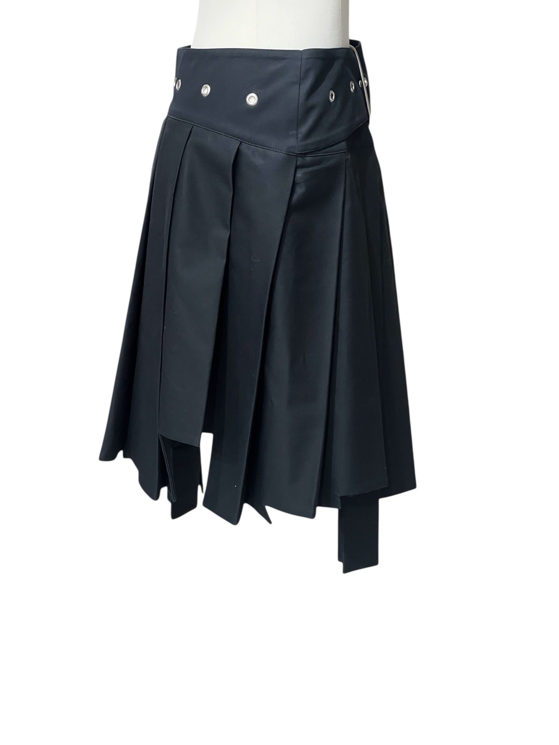 Off-White - Jupe Portefeuille noir T.42