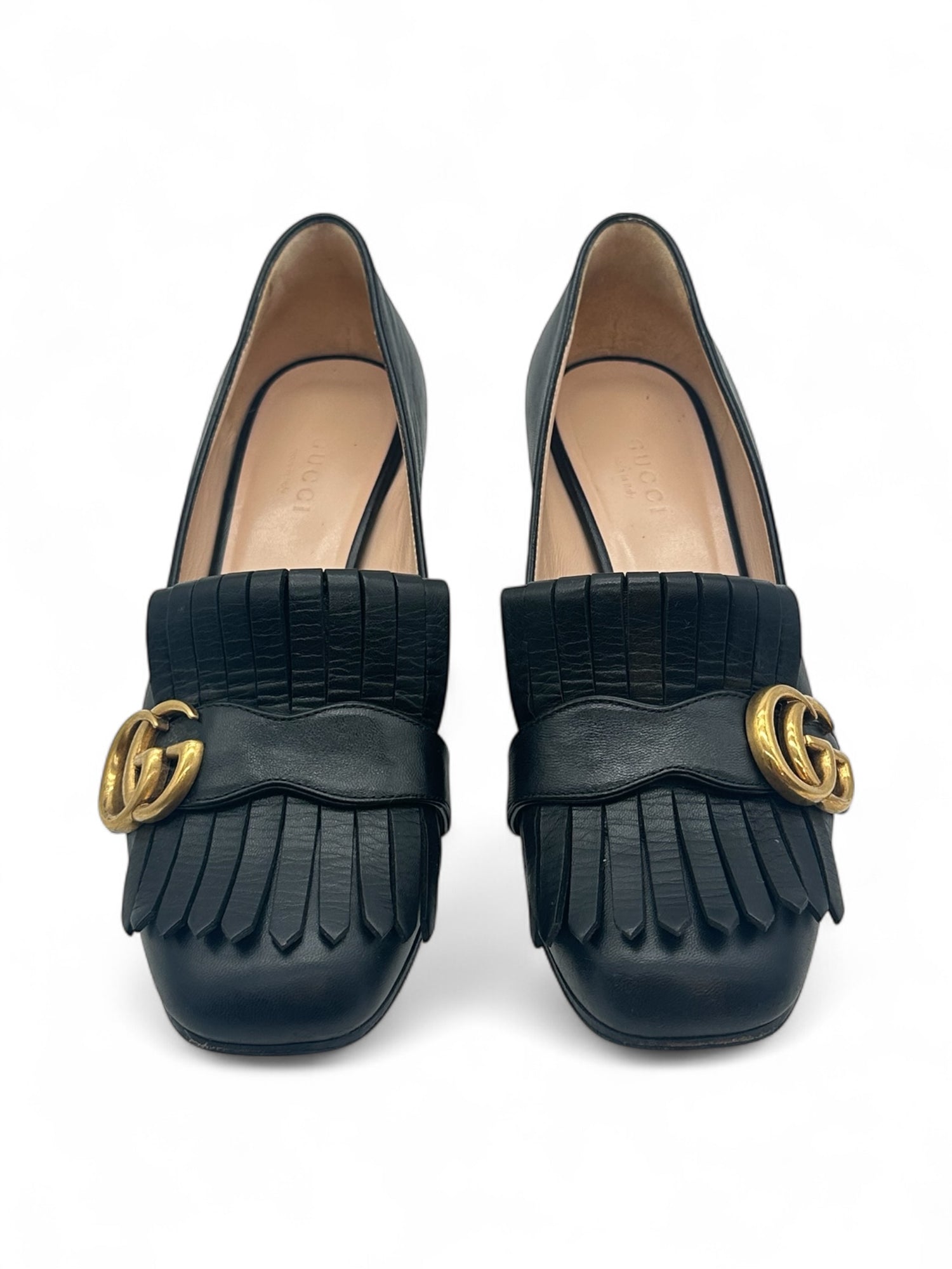 Gucci - Escarpins à frange T36
