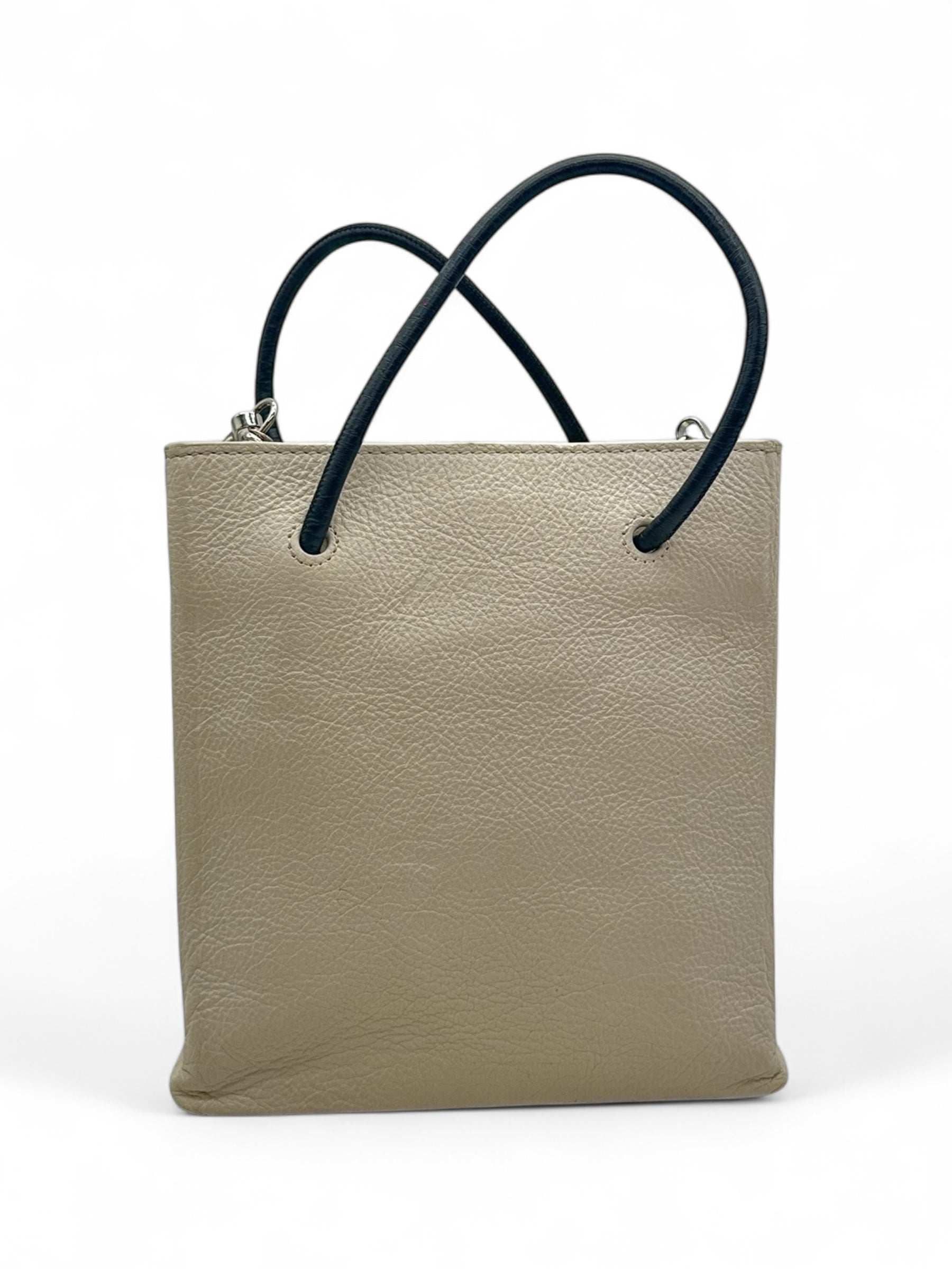 Balenciaga - Sac shopping north south blanc