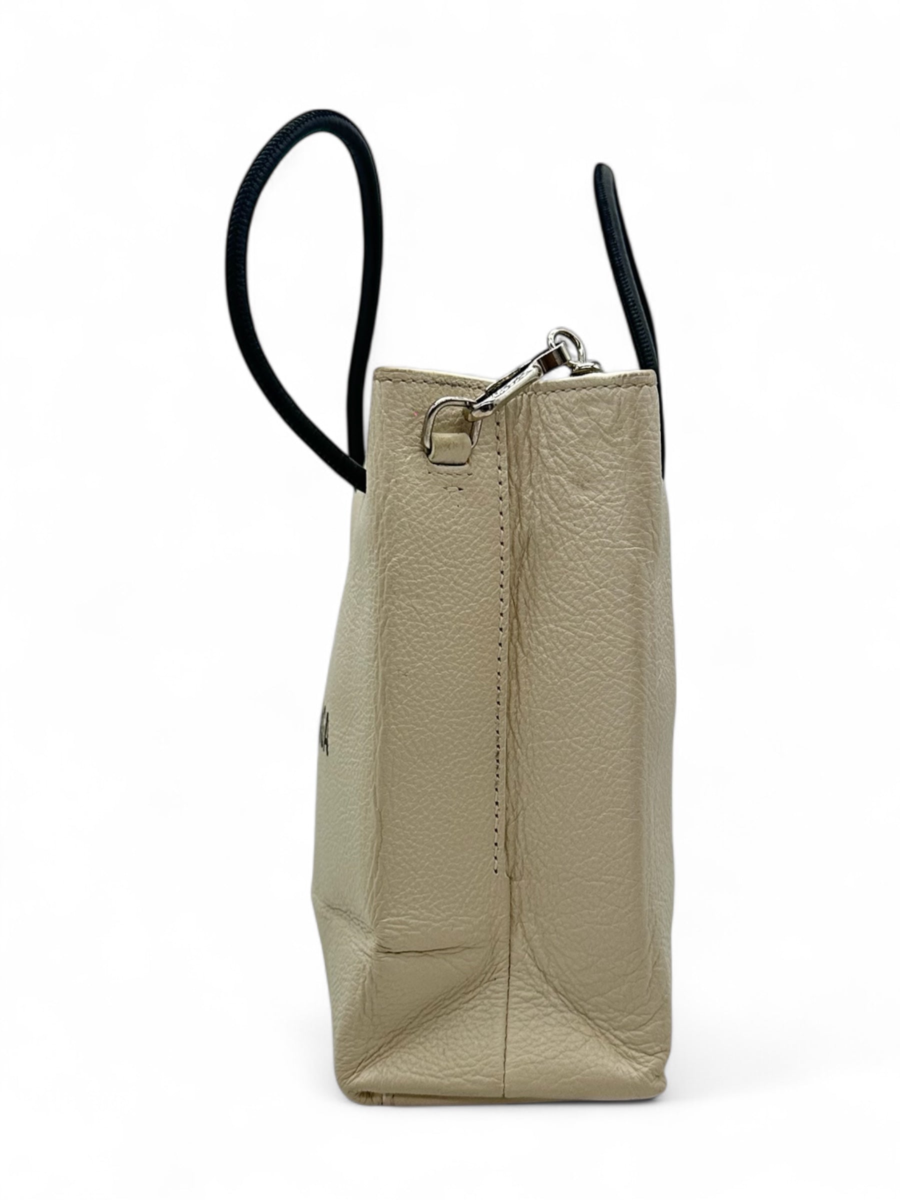 Balenciaga - Sac shopping north south blanc