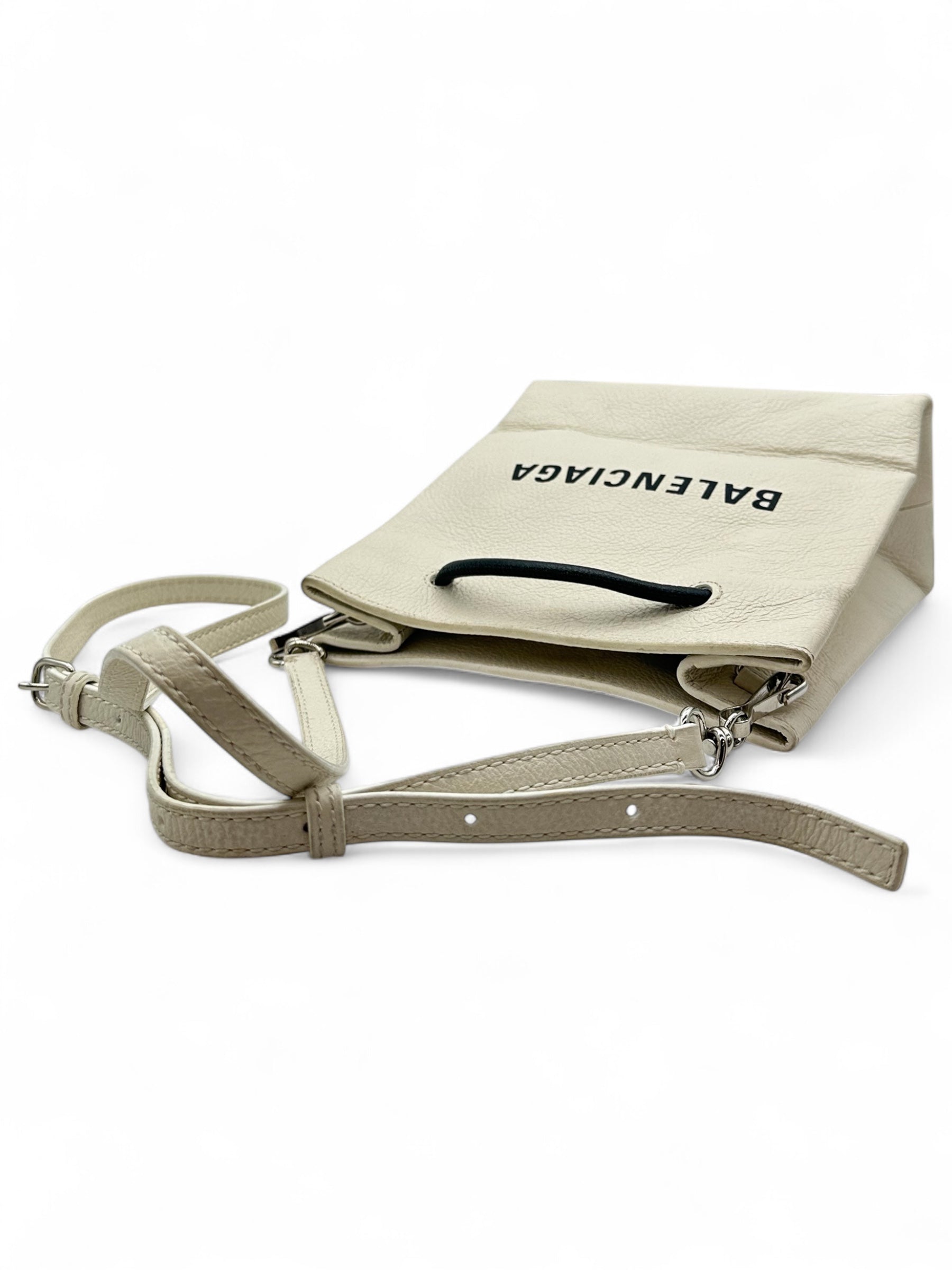 Balenciaga - Sac shopping north south blanc