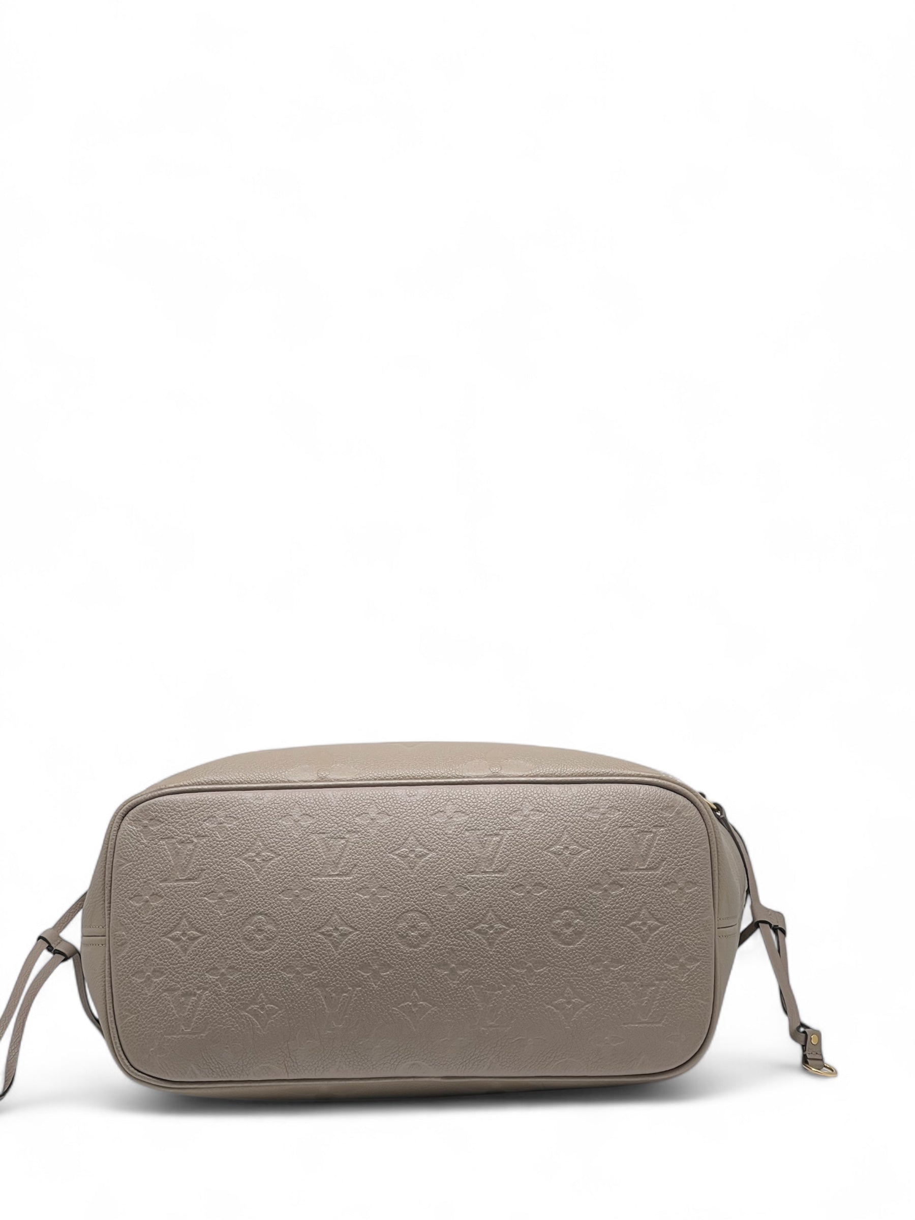 Louis Vuitton - Sac à main Neverfull cuir Monogram Empreinte T