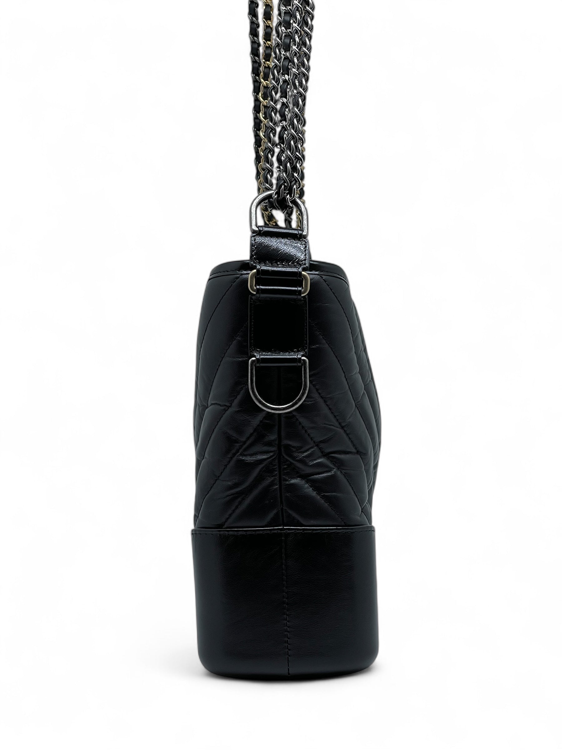 Chanel - Sac Gabrielle chevron noir
