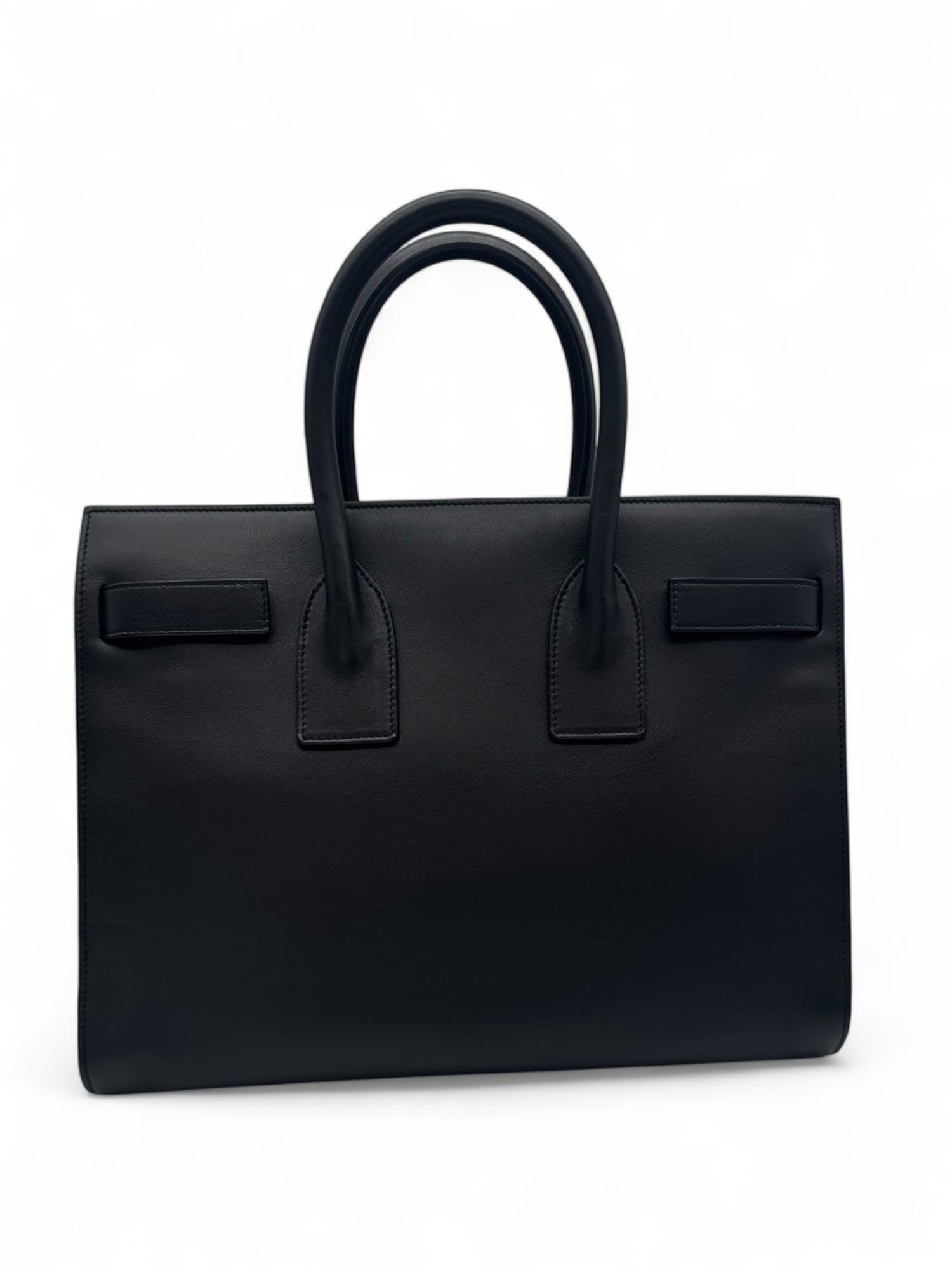 Saint Laurent - Sac de jour Small en cuir lisse