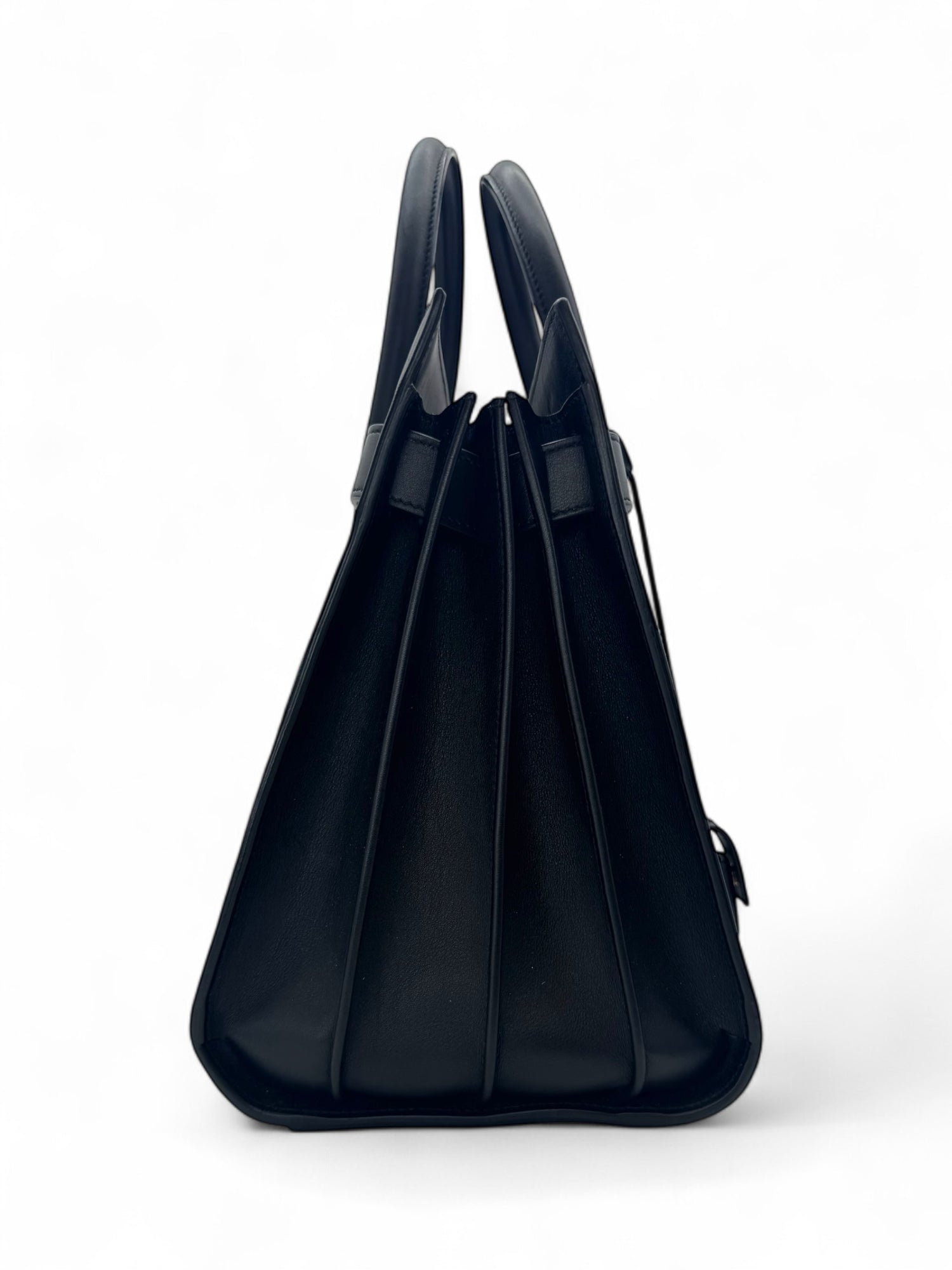 Saint Laurent - Sac de jour Small en cuir lisse