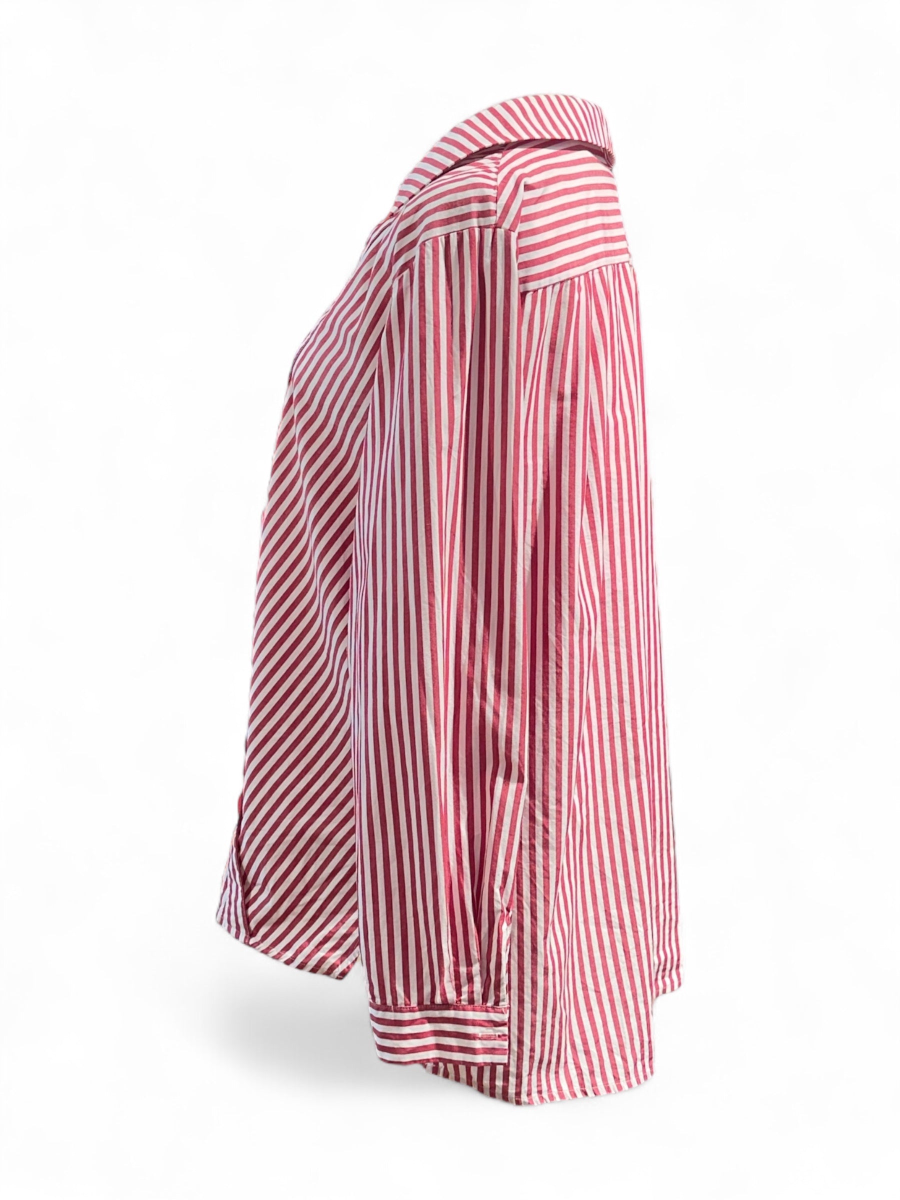 Maje - Deconstructed striped shirt, size 40