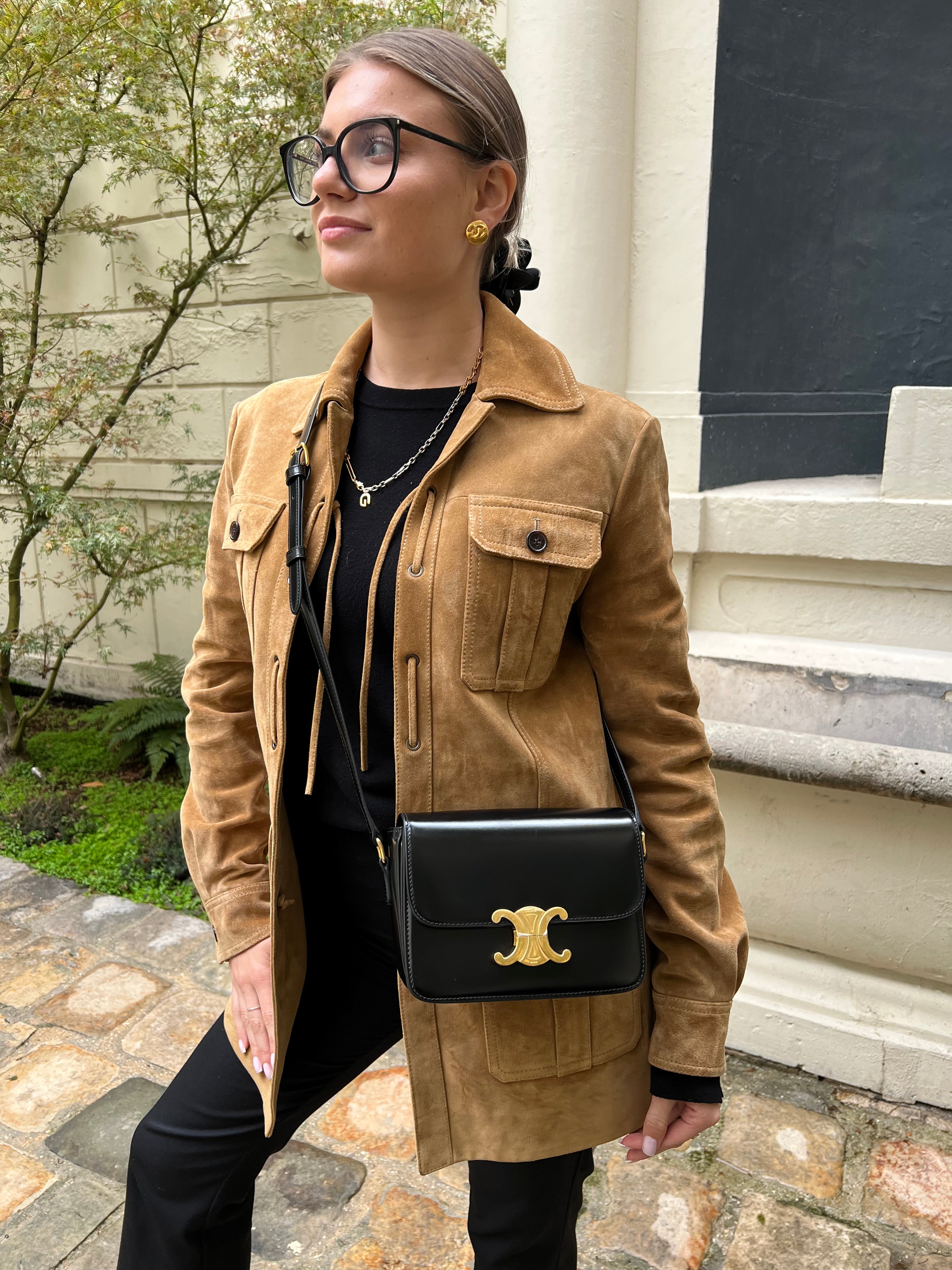 Céline - Sac à main Triomphe Teen