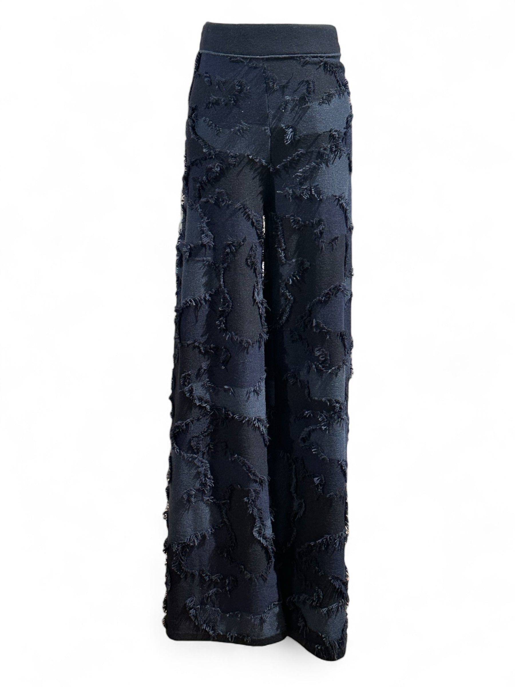 Christian Dior - Pantalon bleu camouflage à texture T34