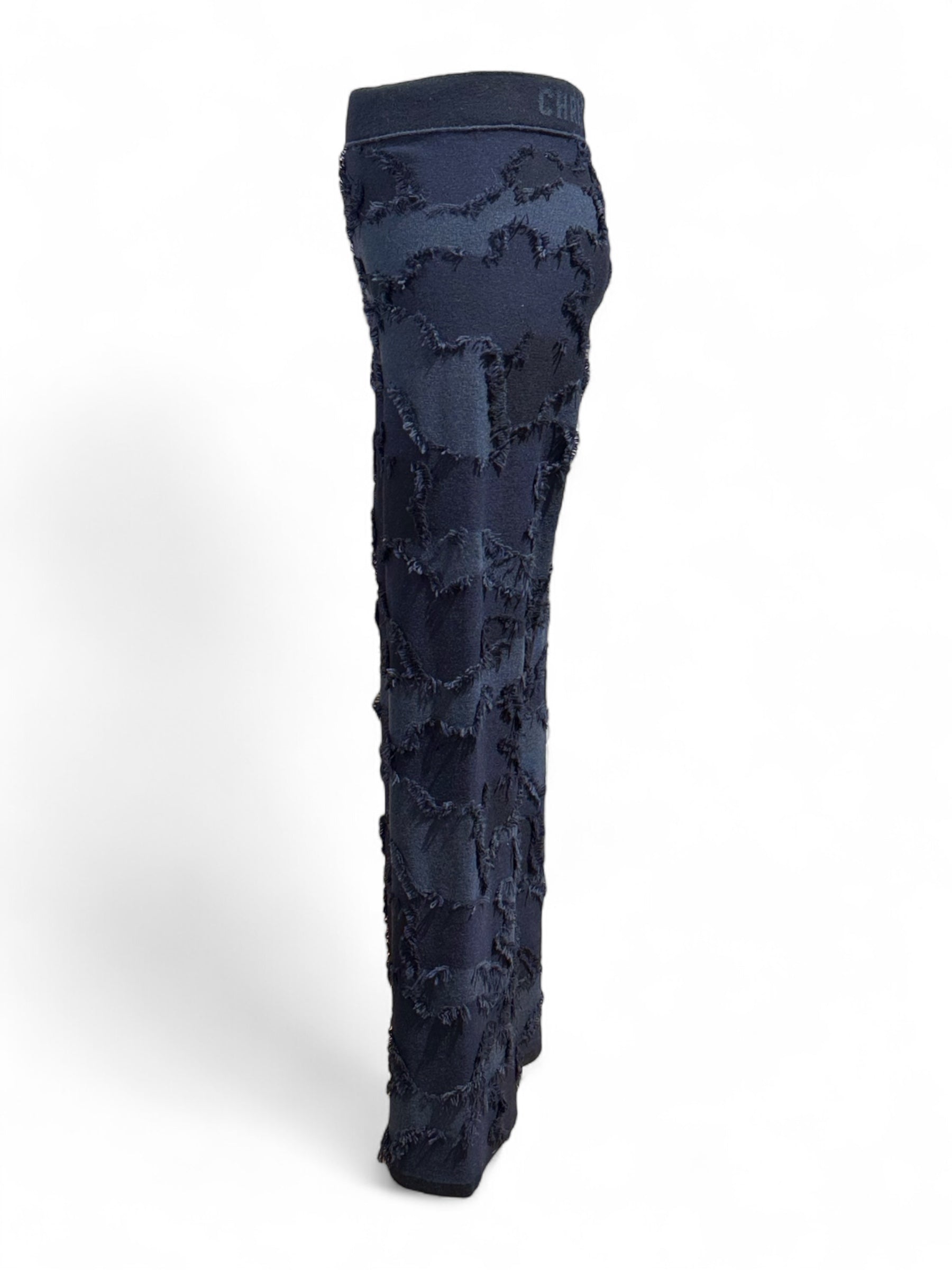 Christian Dior - Pantalon bleu camouflage à texture T34