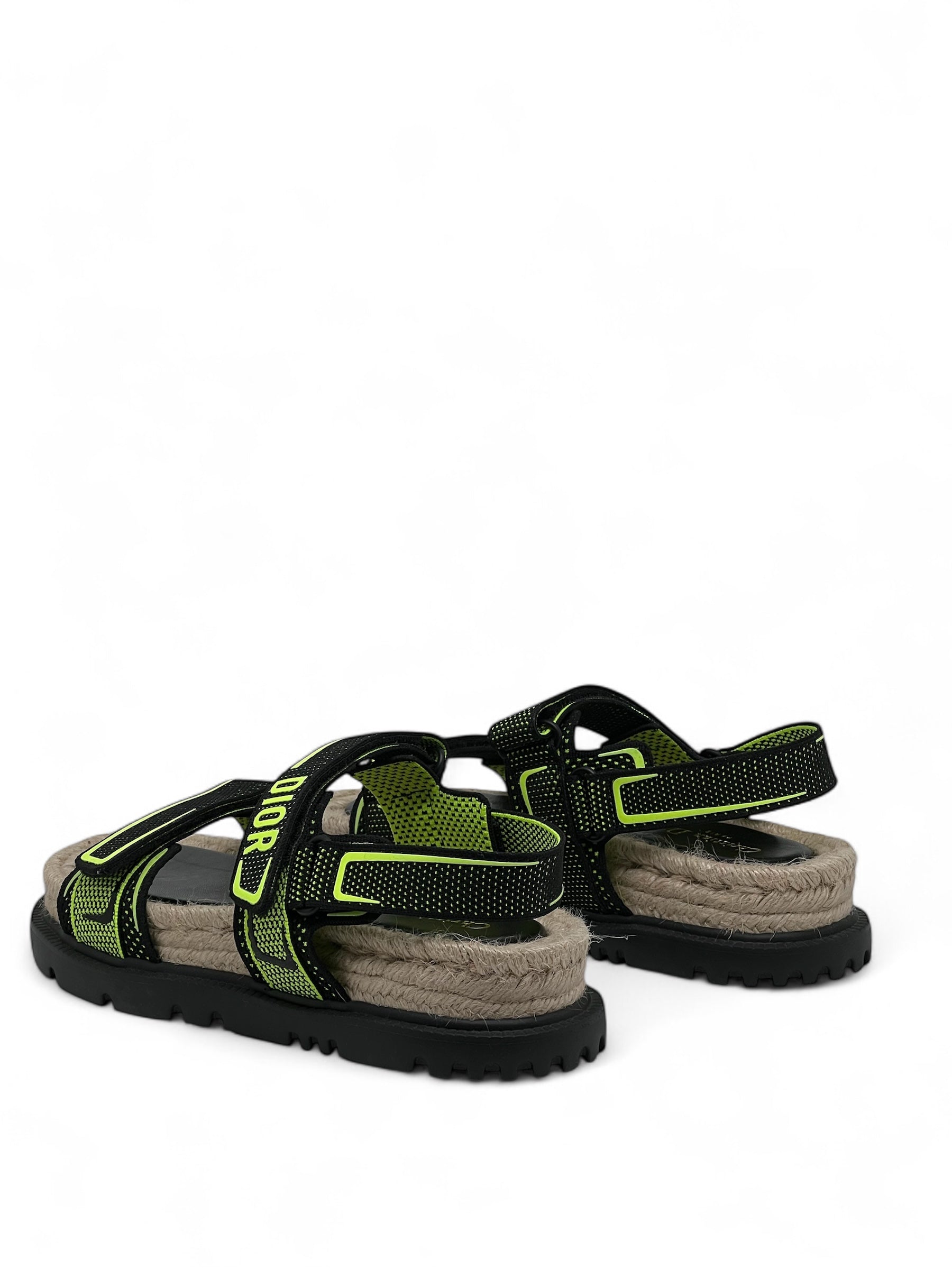 Christian Dior - Sandales Act Toile Verte T39