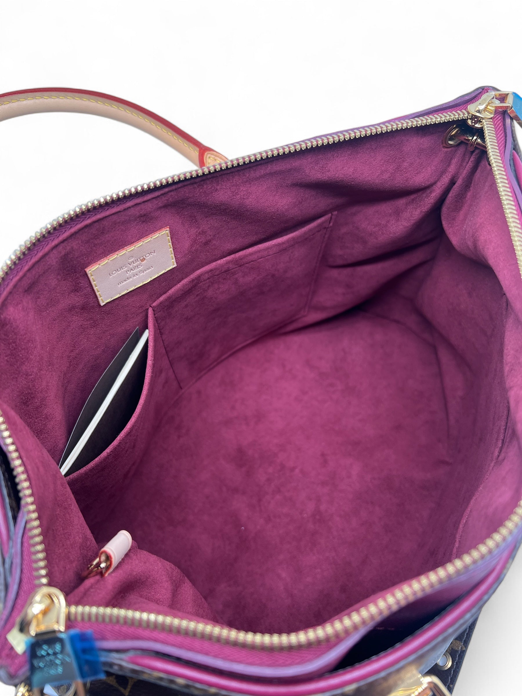 Louis Vuitton - Sac Pallas Monogram Aurore
