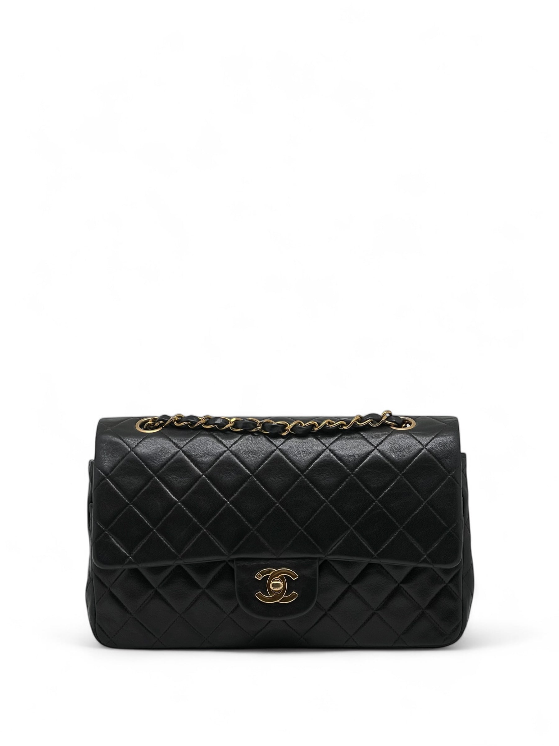 Chanel - Black Timeless 25 double-flap bag