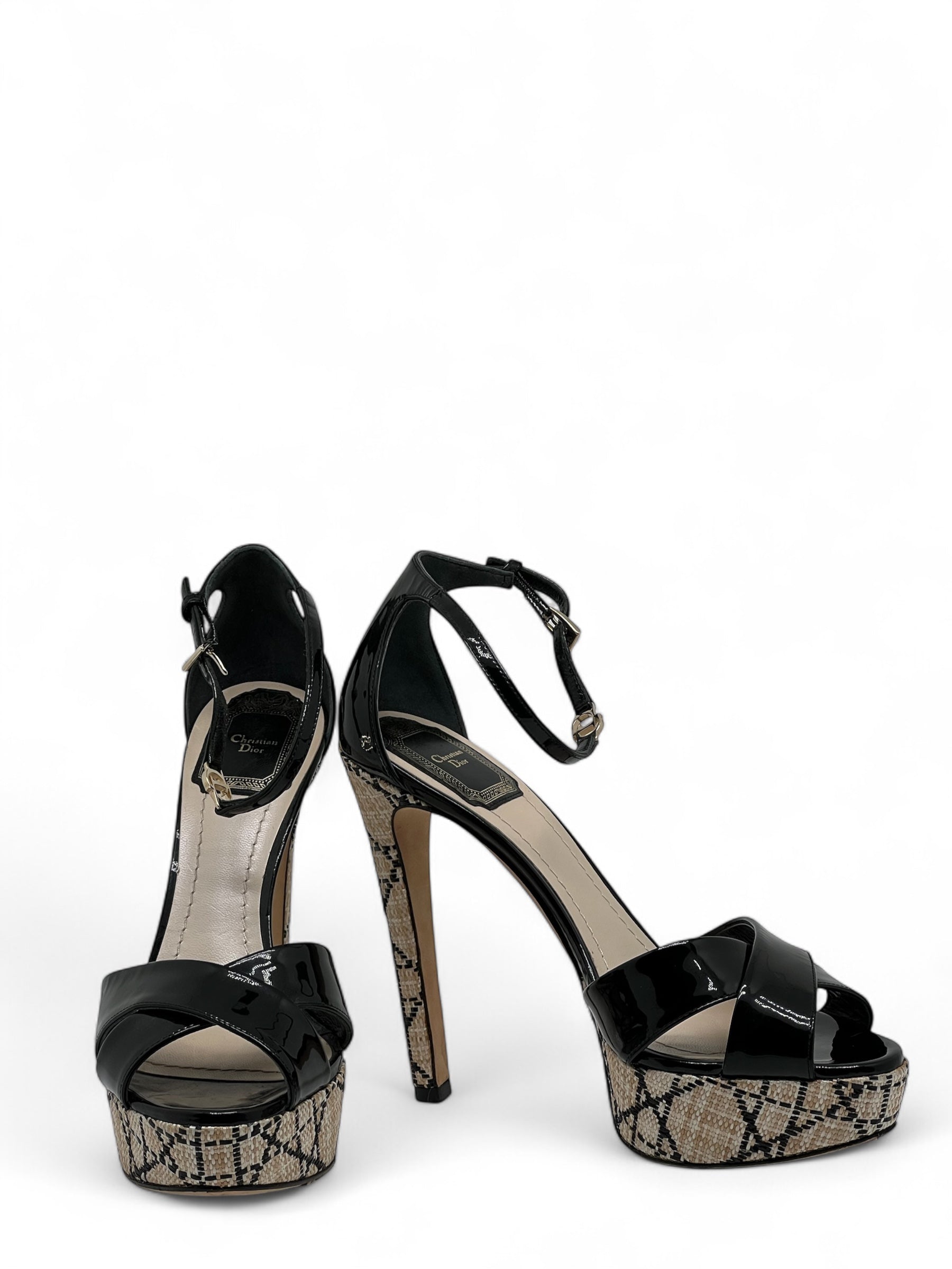Christian Dior - Talons en cuir verni