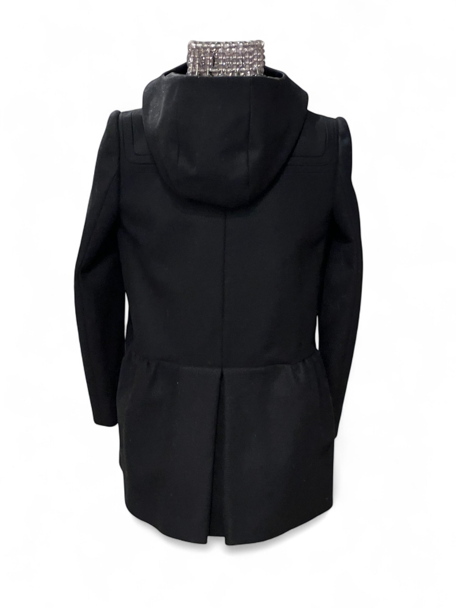 Miu Miu - Manteau en laine avec la capuche T.38