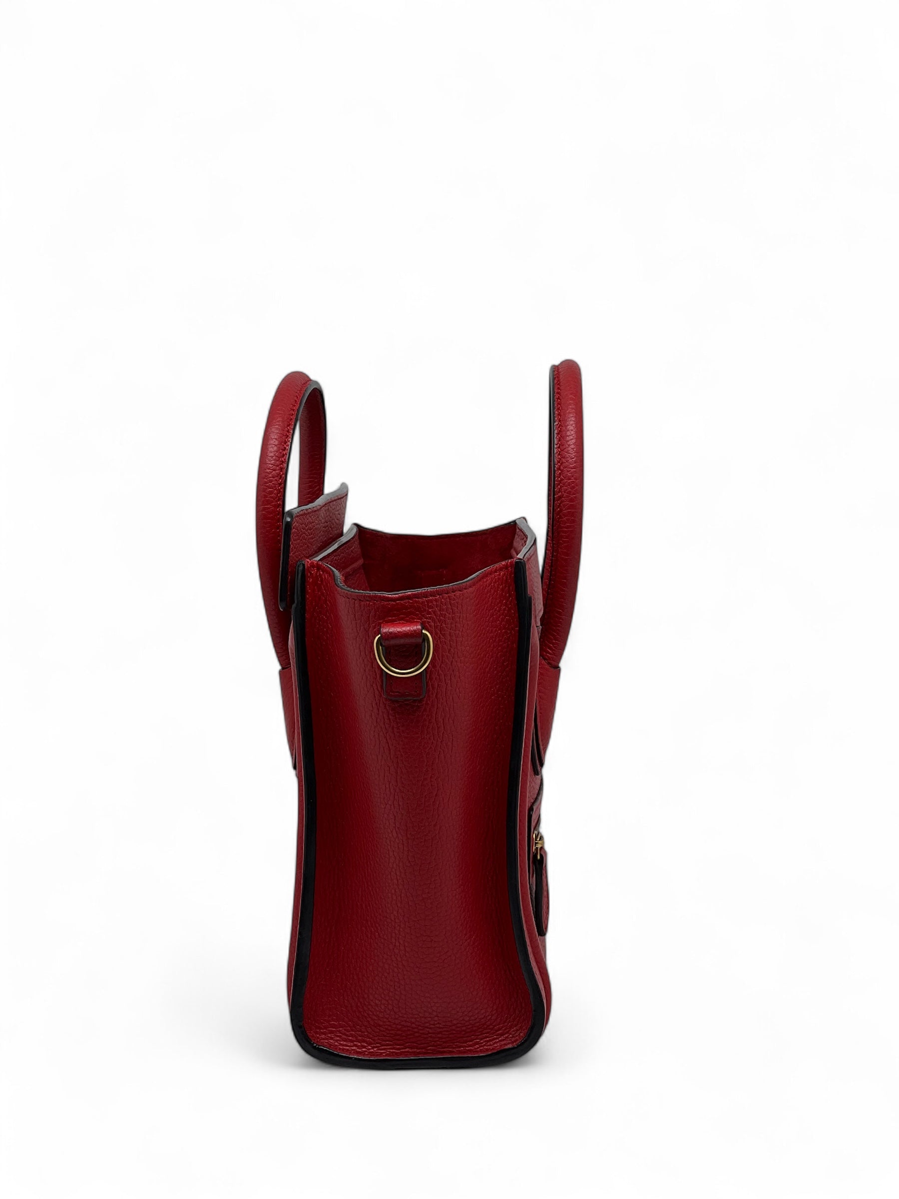Céline - Nano-Reisetasche rot mit Schulterriemen
