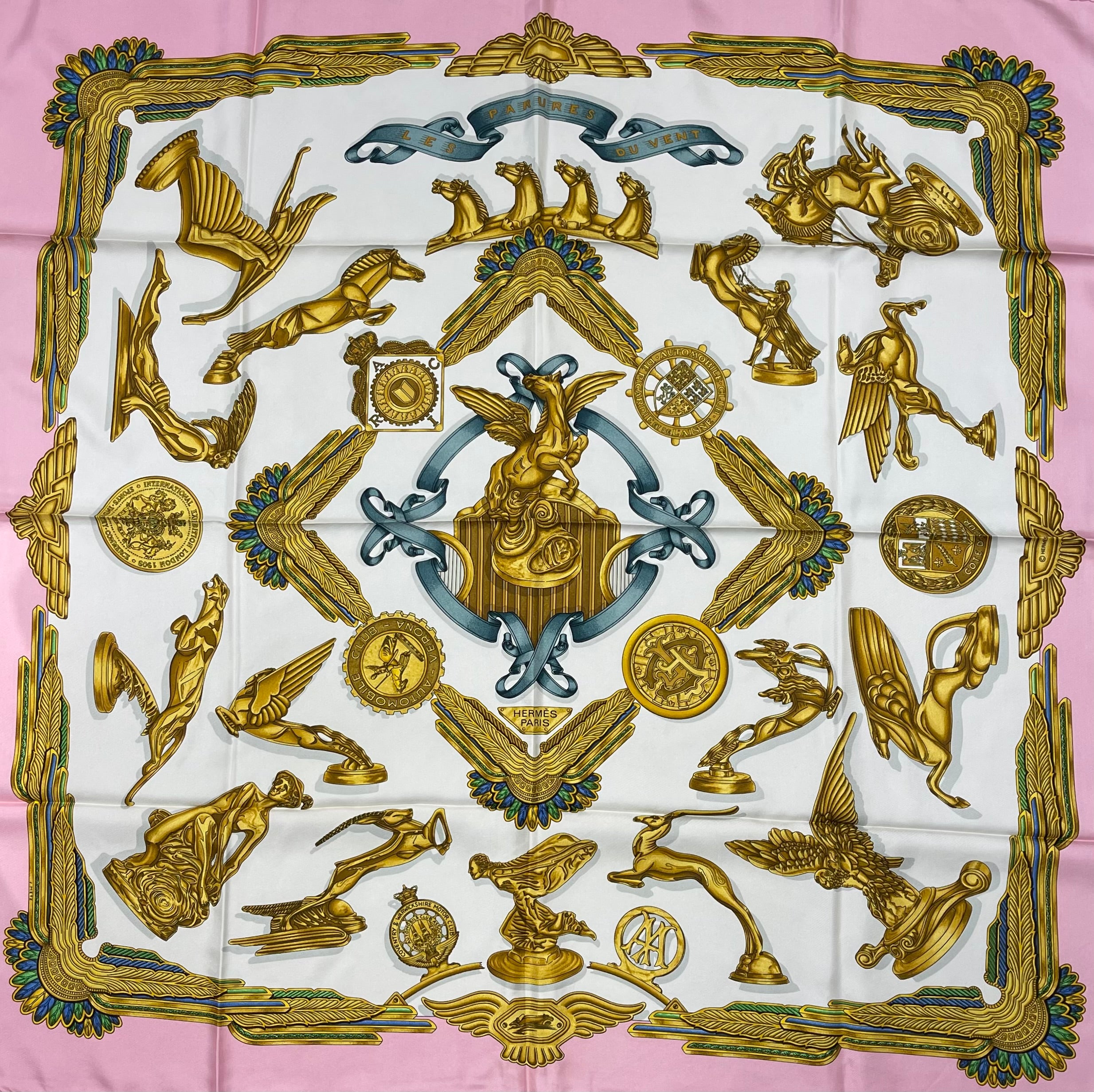 Hermès - Carré 90 « Die Schmuckstücke des Windes »