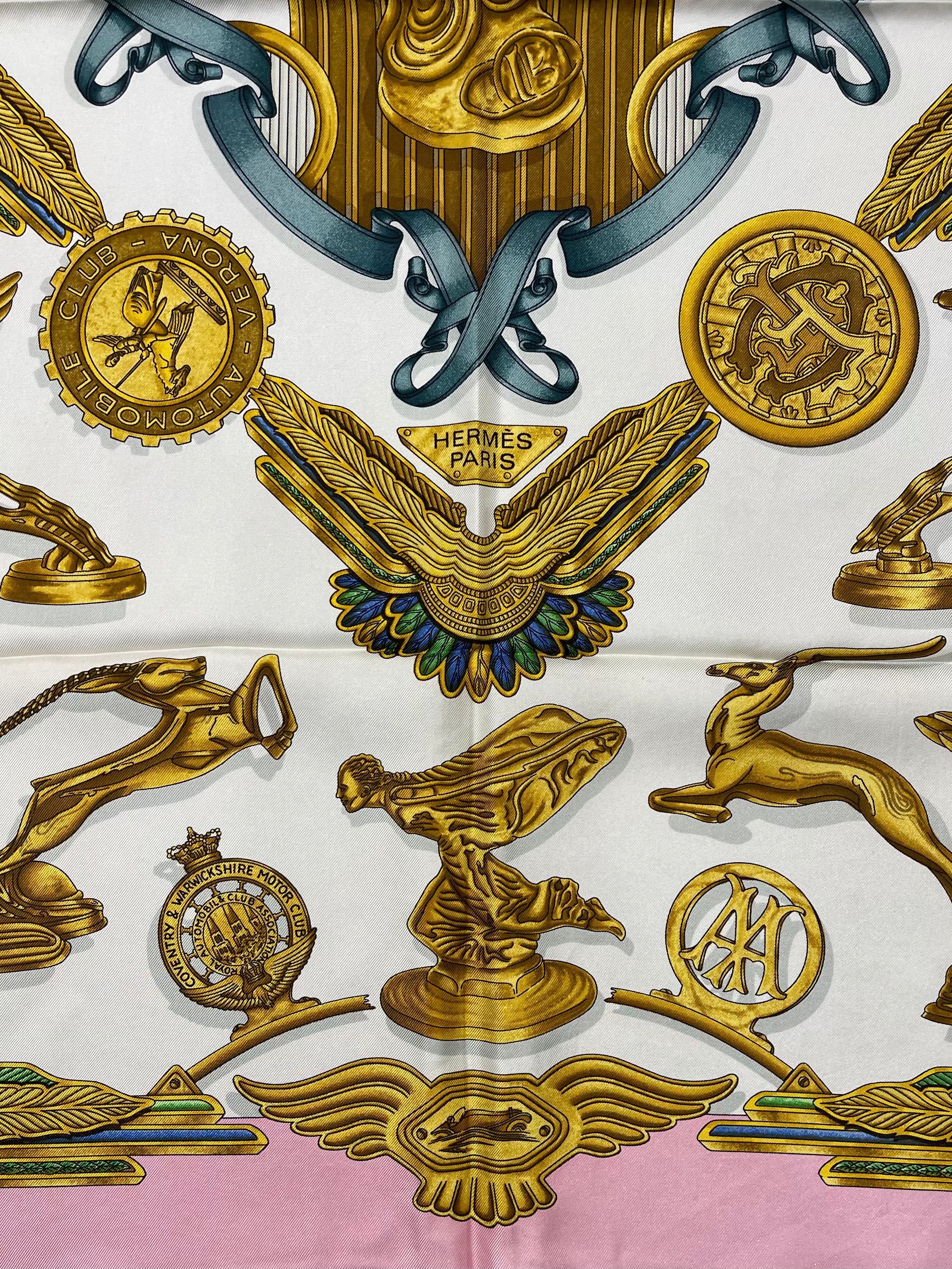 Hermès - Carré 90 « Die Schmuckstücke des Windes »