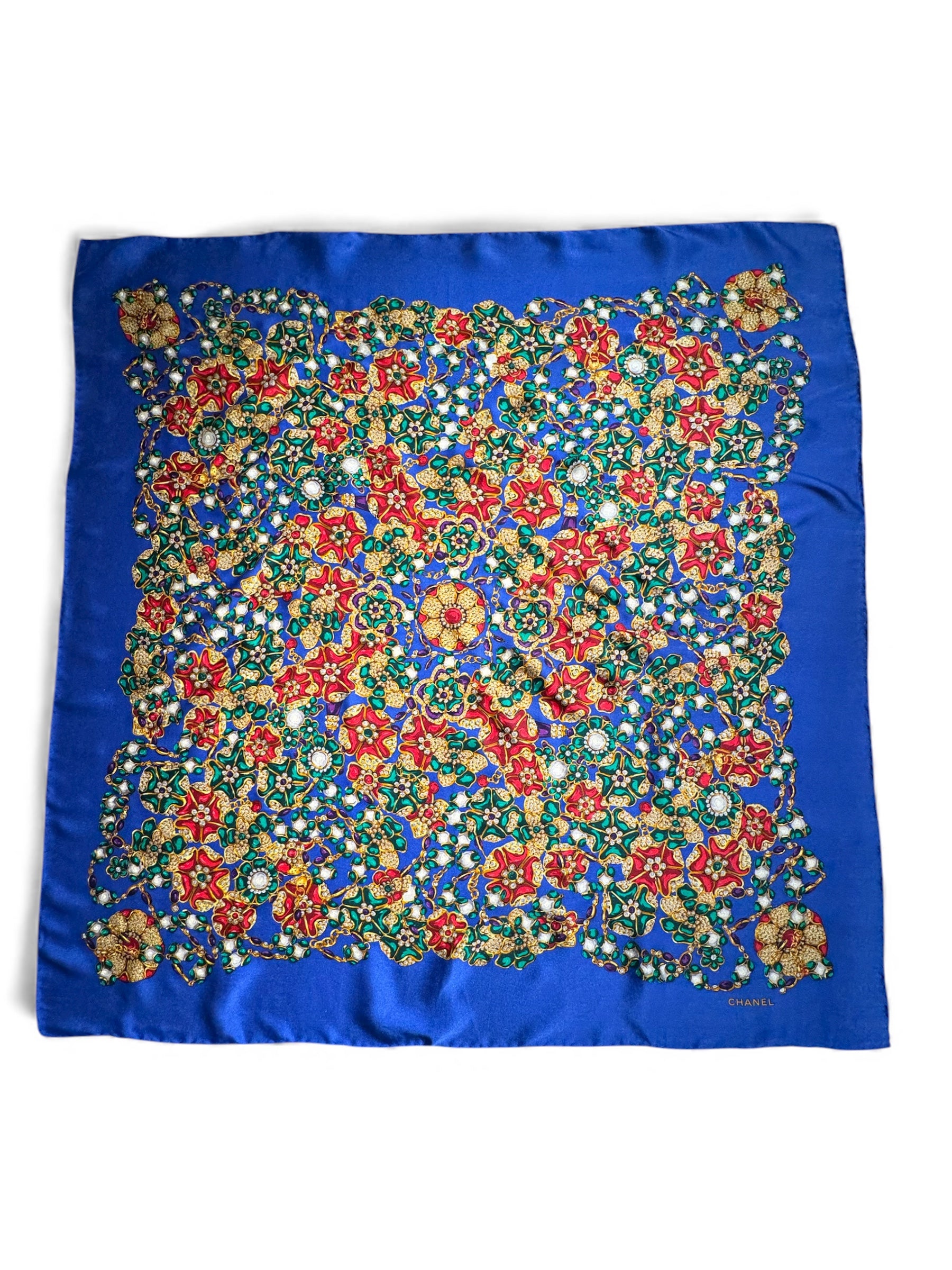 Chanel - Carré 90 bleu