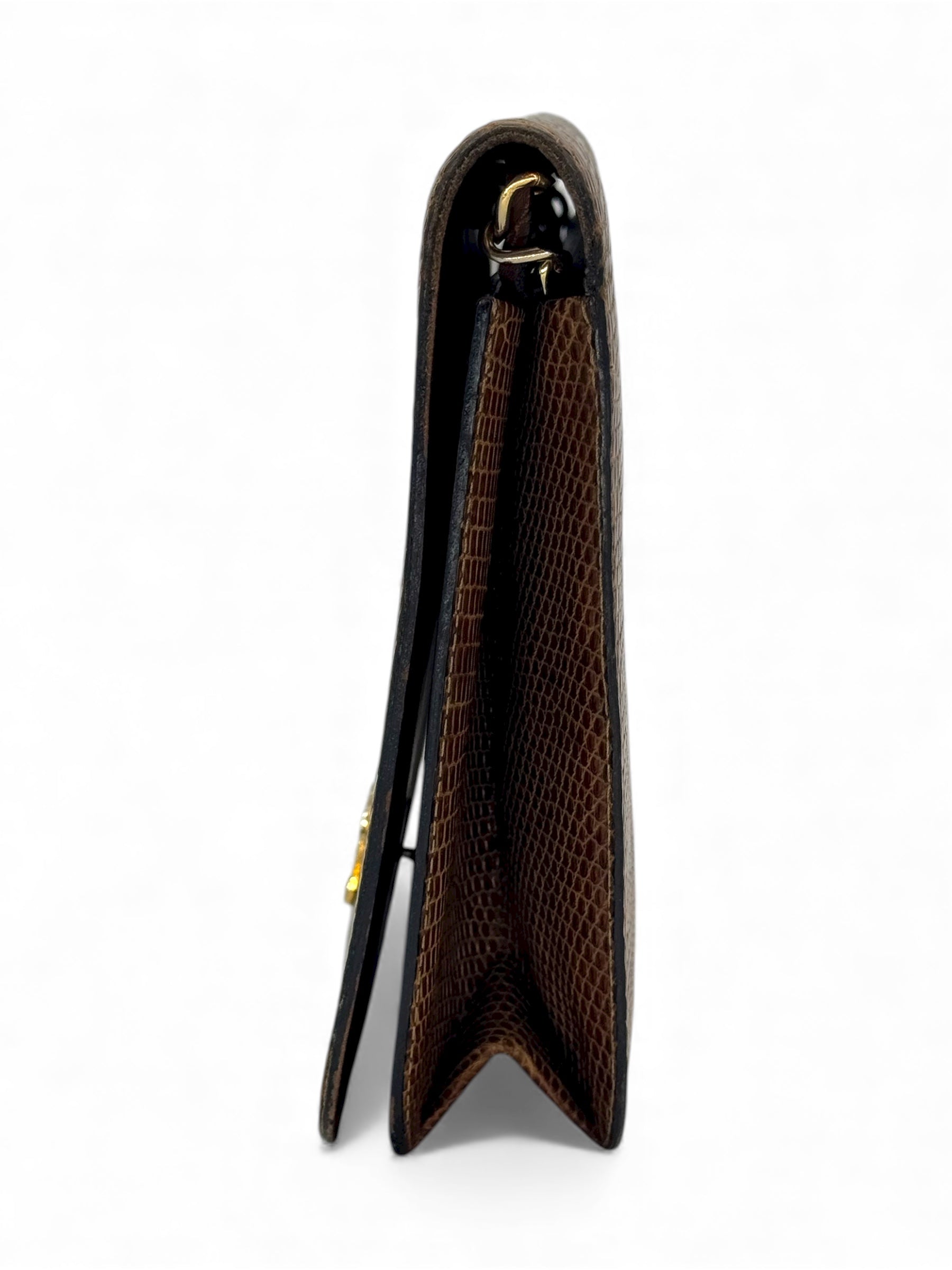 Chanel - Schultertasche mit Klappe braun