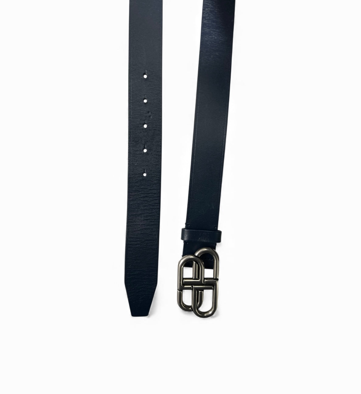 Balenciaga - ceinture bleu marine