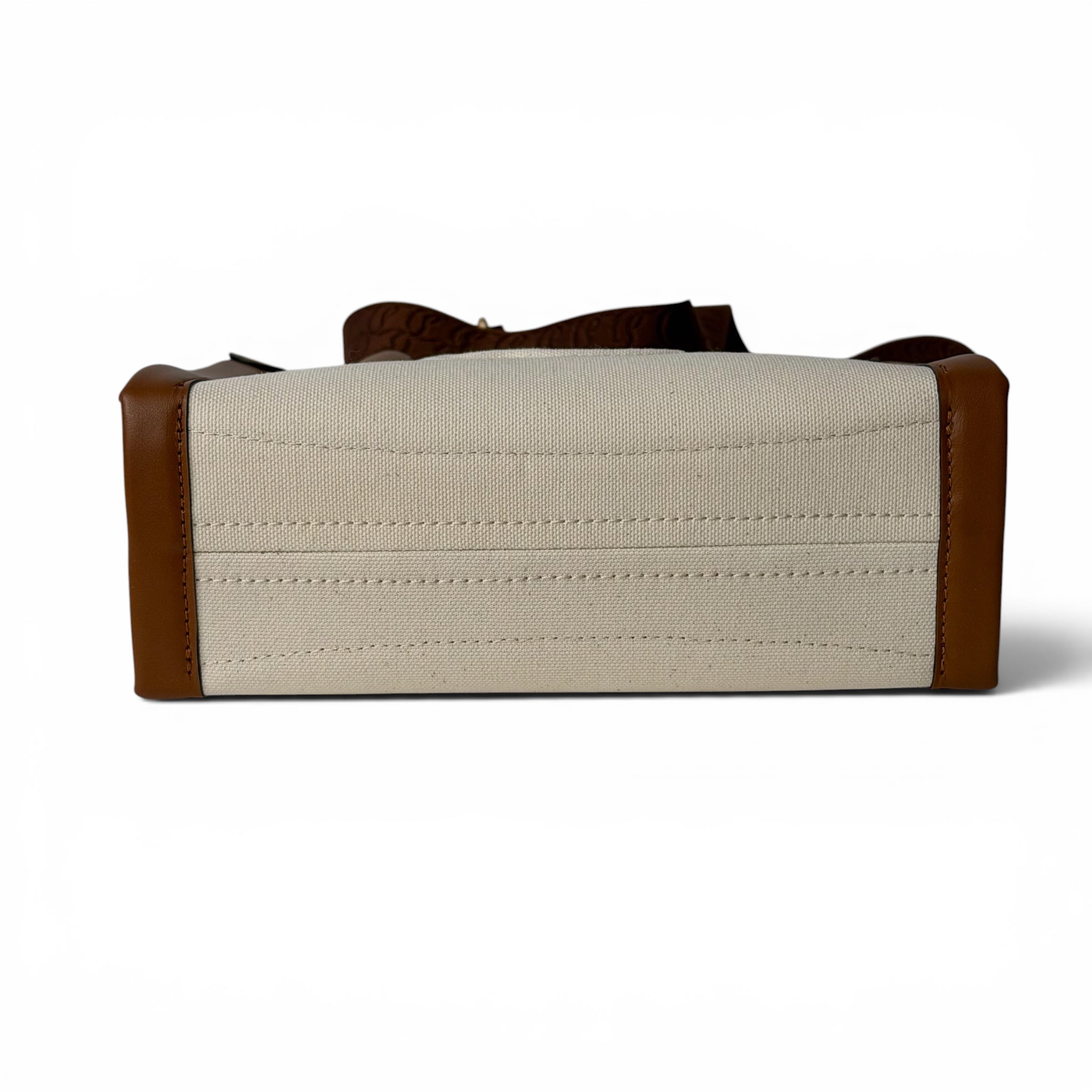 Christian Louboutin - Sac toile et cuir By My Side