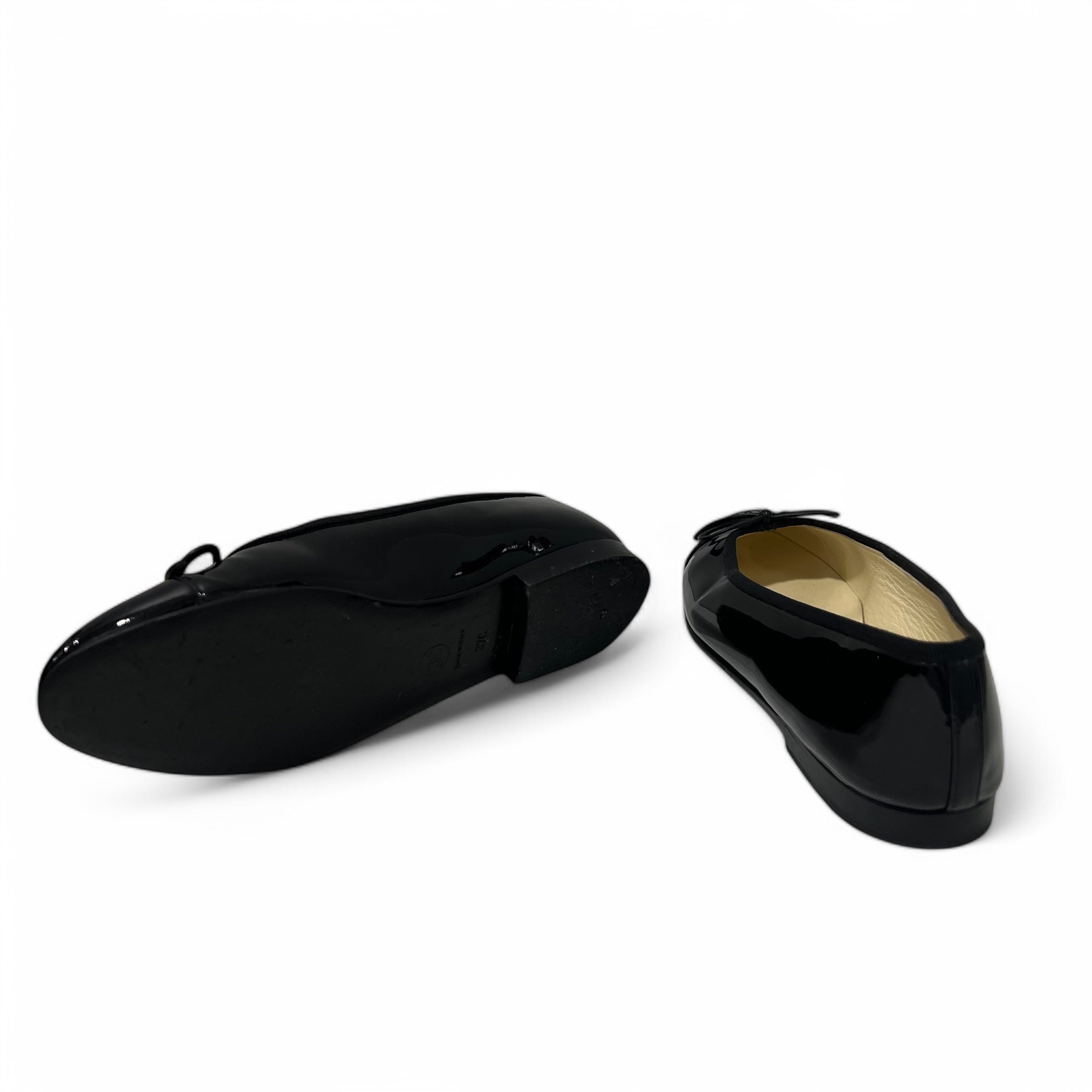 Chanel - Ballerines cuir vernis