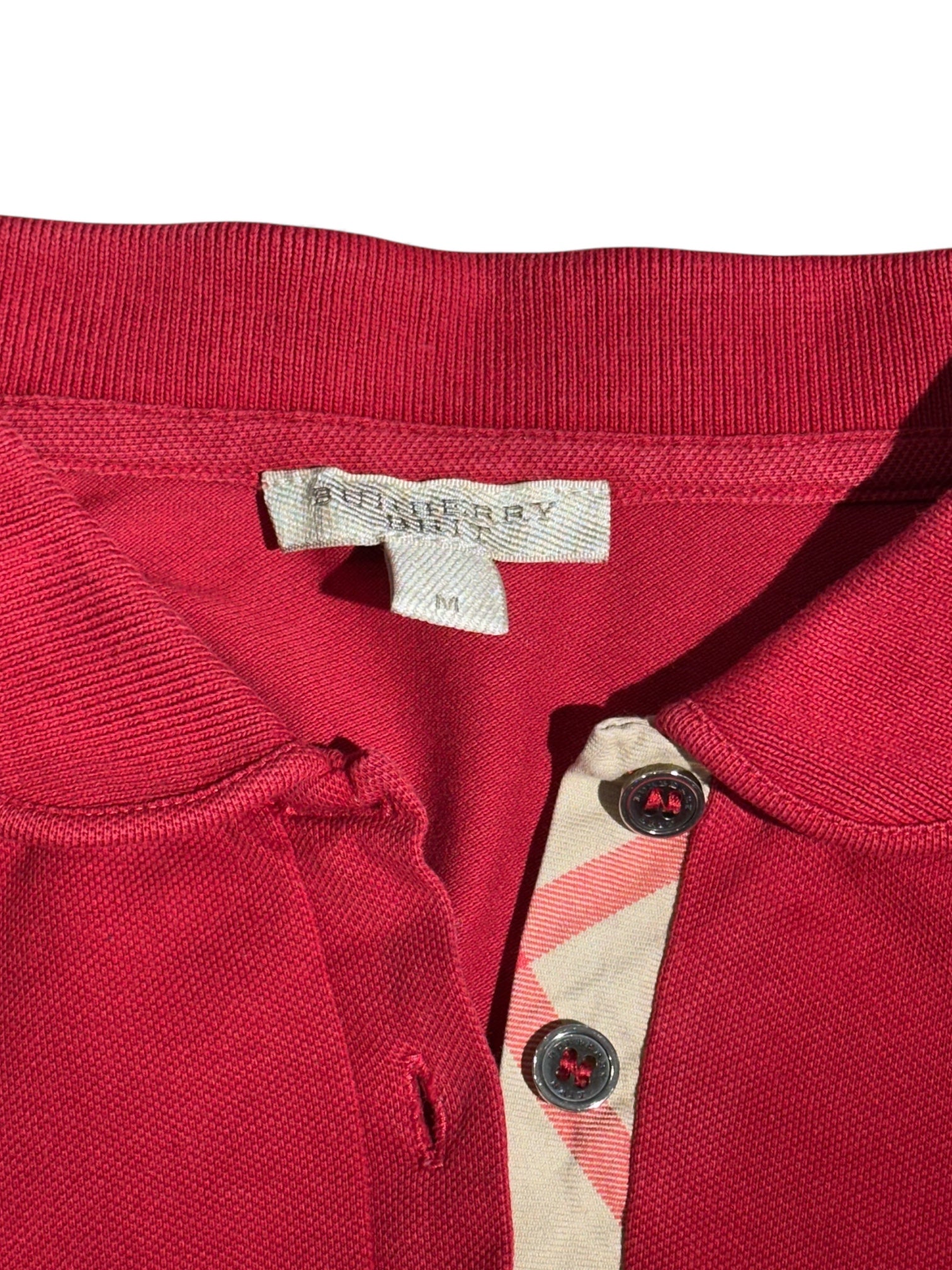 Burberry - Rotes Polo TM