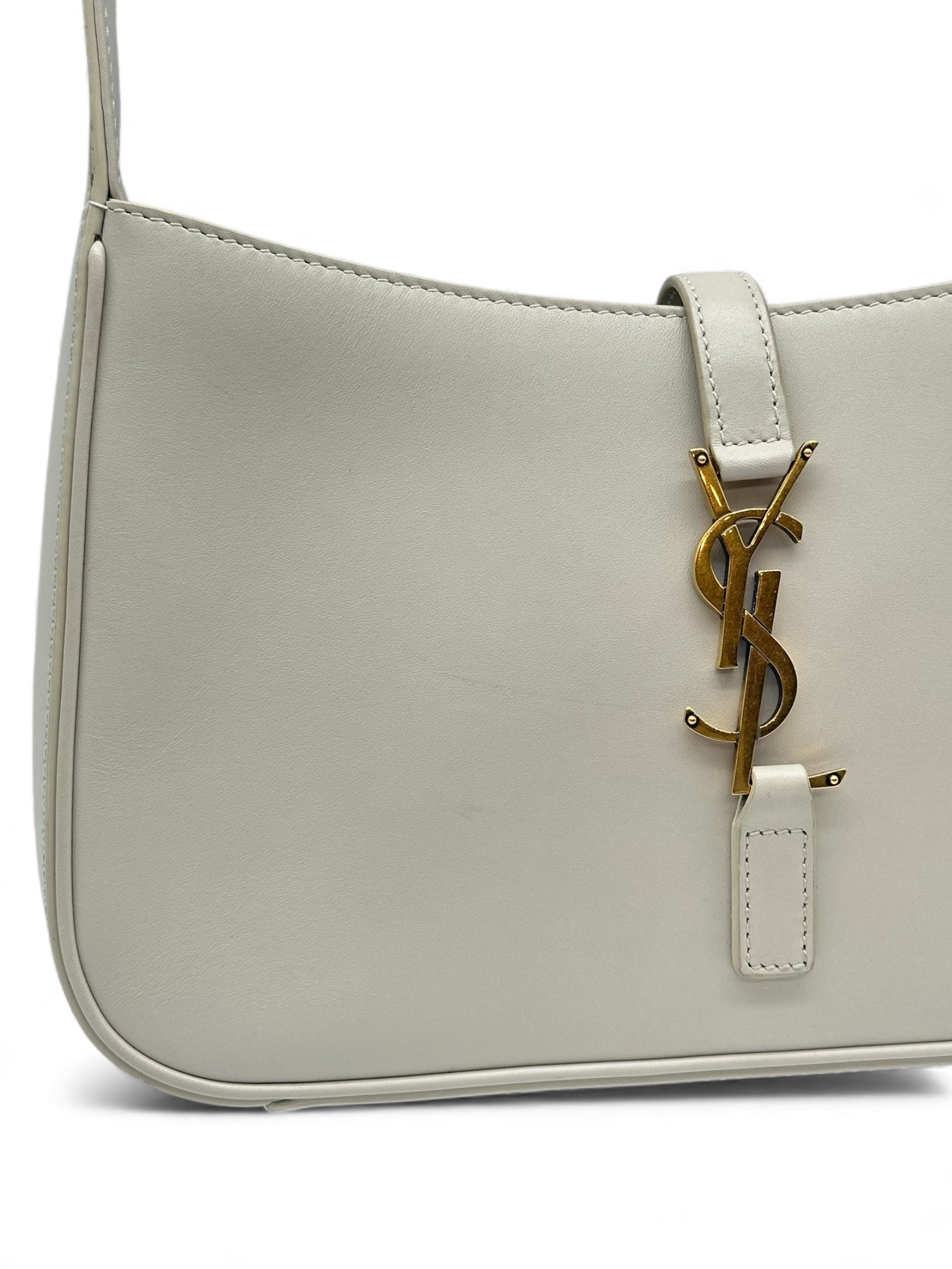 Saint Laurent - Sac Hobo blanc