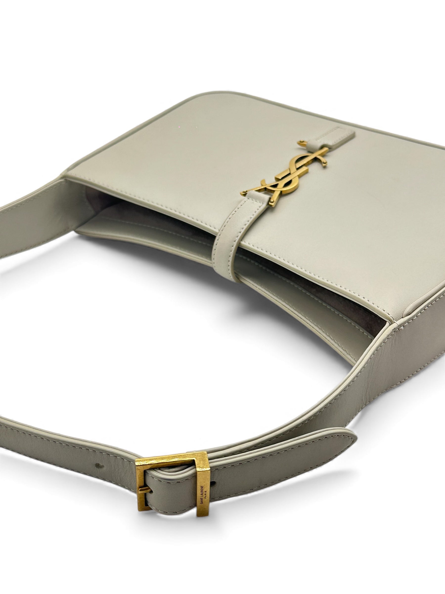 Saint Laurent - Sac Hobo blanc