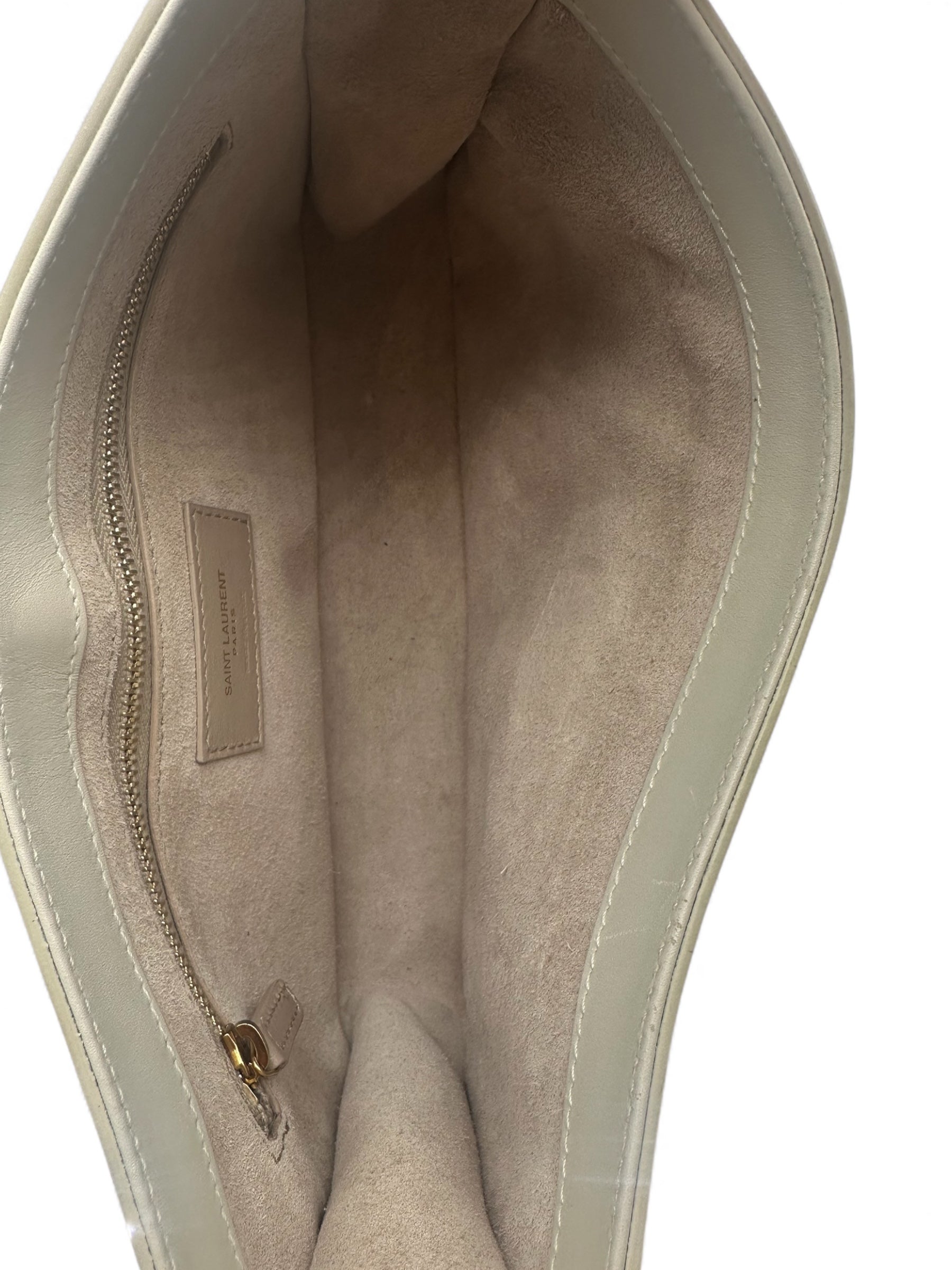 Saint Laurent - Sac Hobo blanc