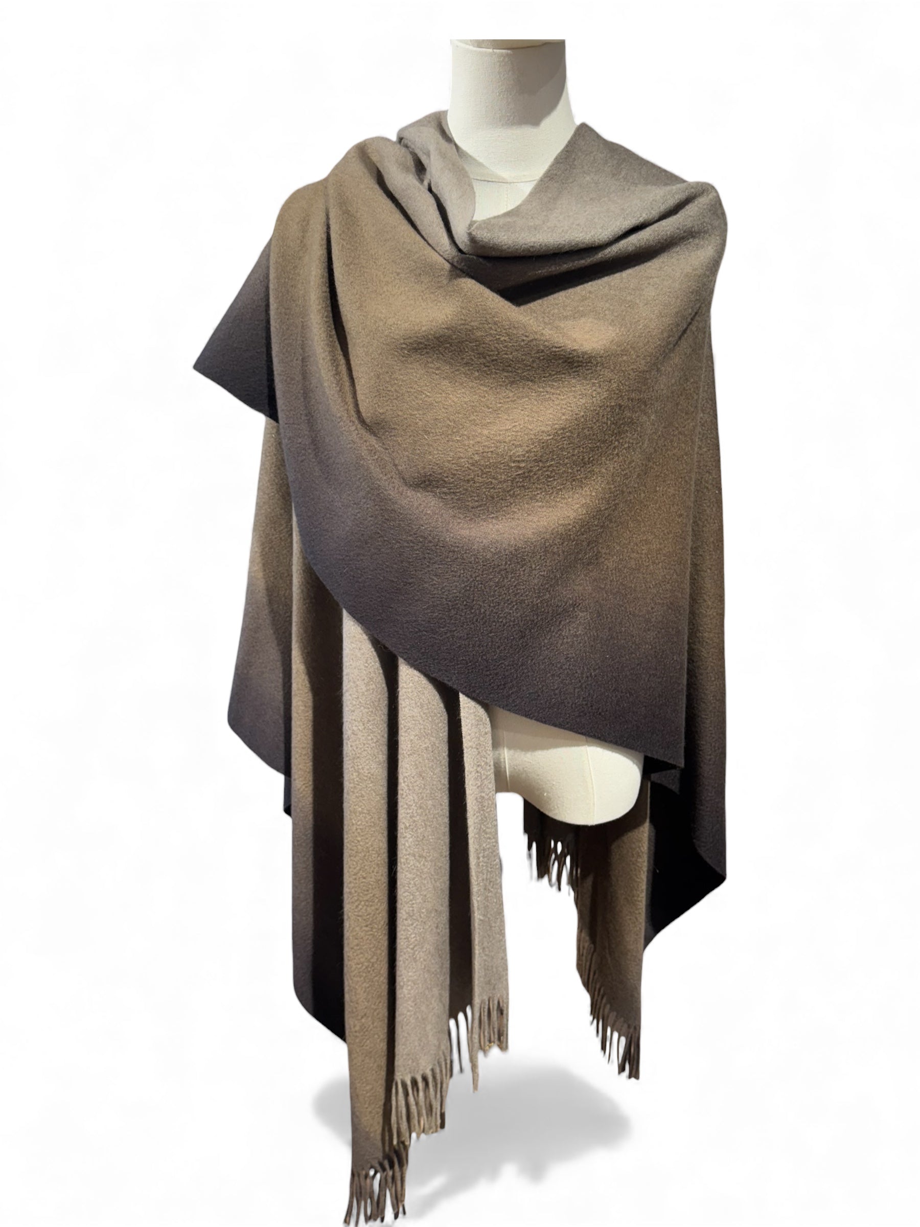 Hermès - Cape en cashmere TU