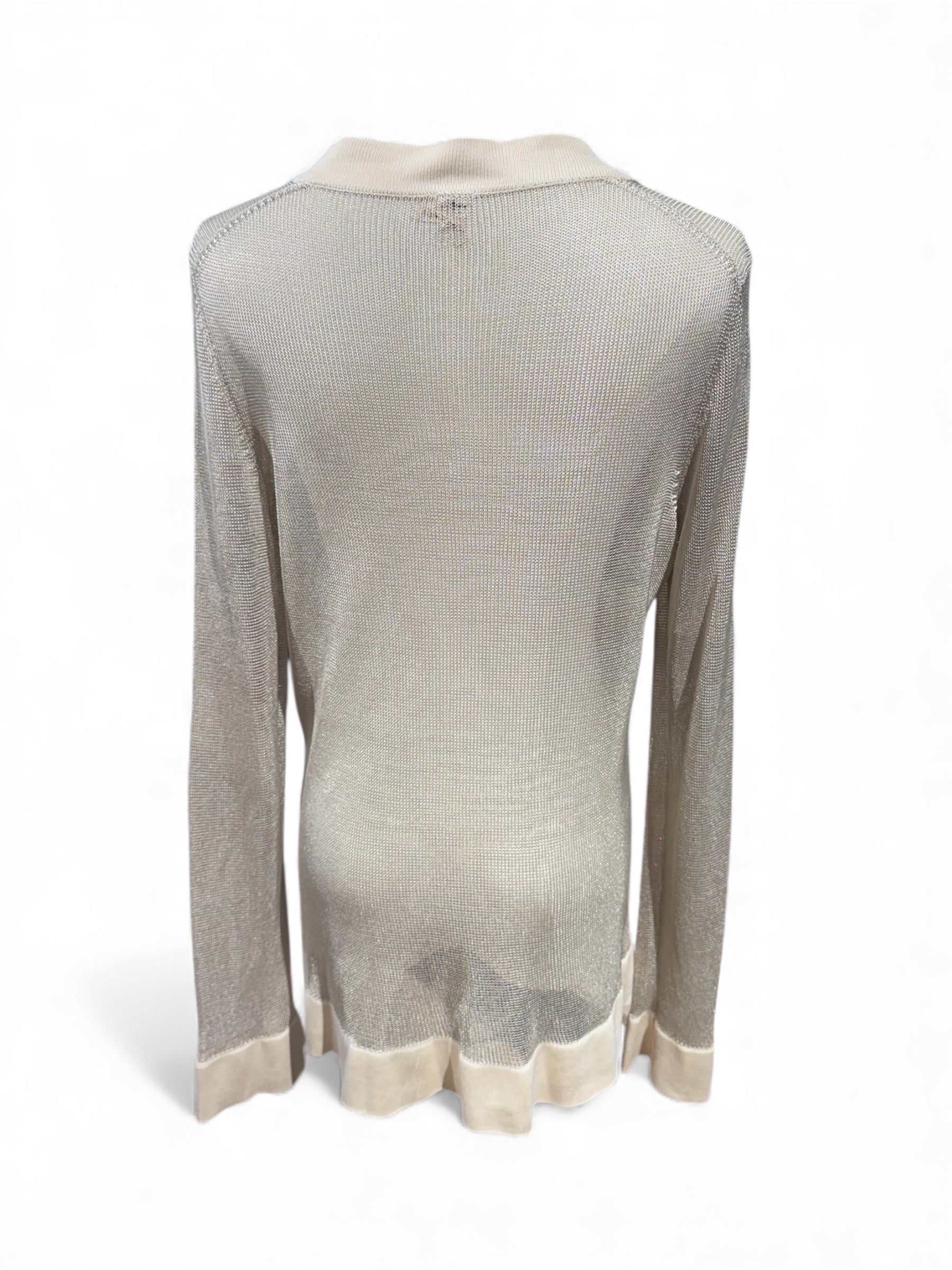 Hermès - Pull tressé T40