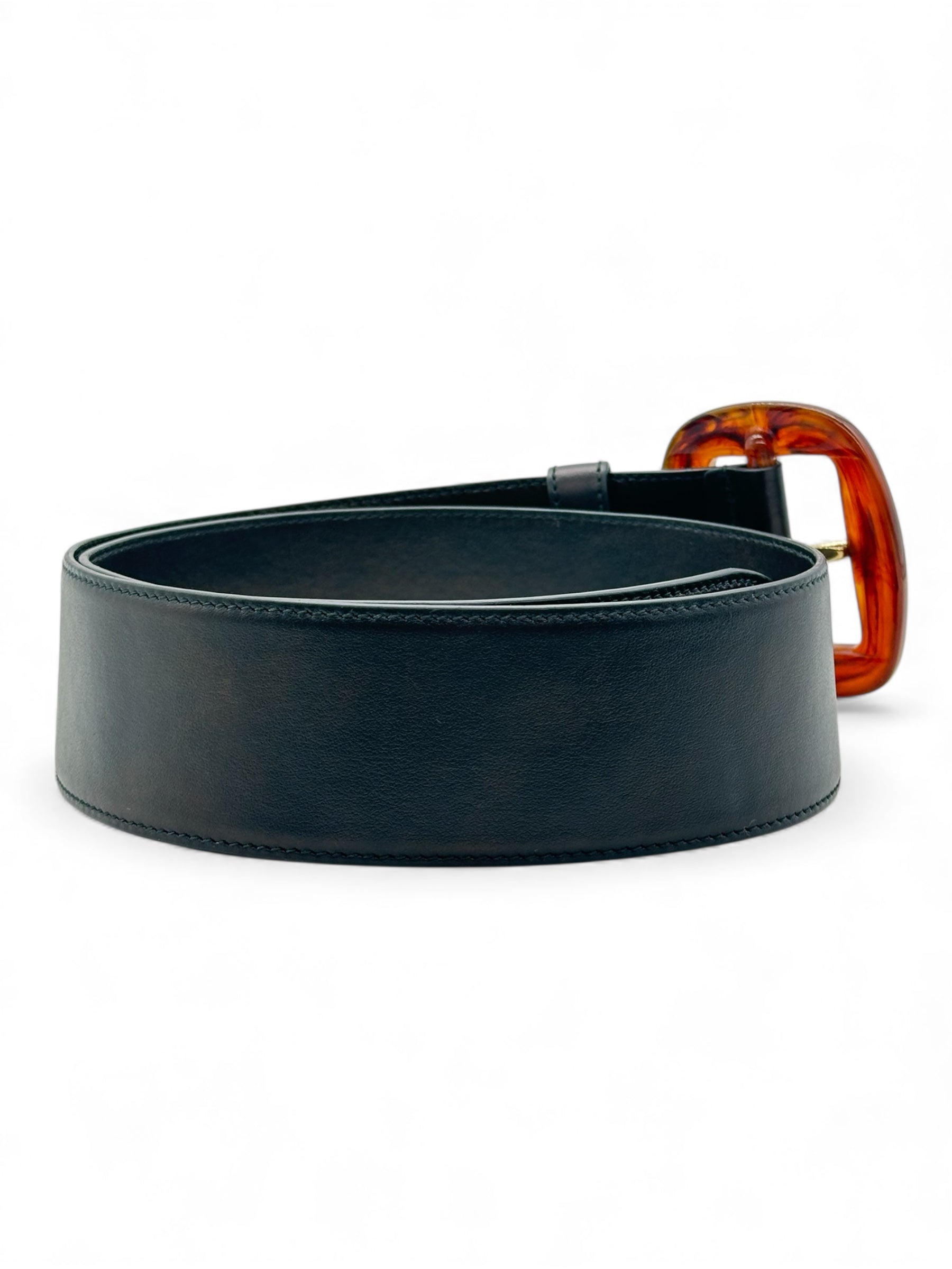Prada - Cintura nera T80