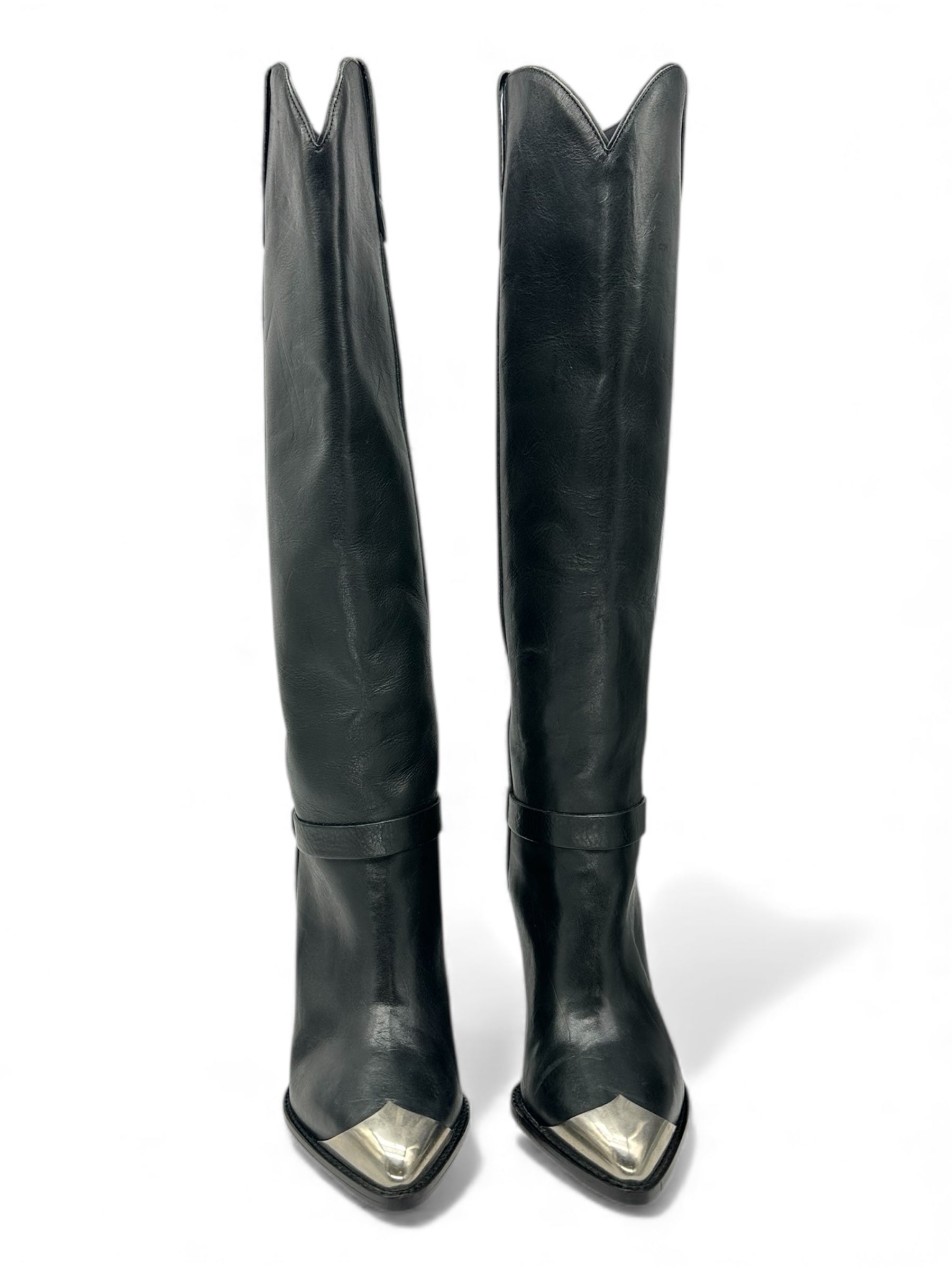 Isabel Marant - Schwarze Cowboystiefel T36