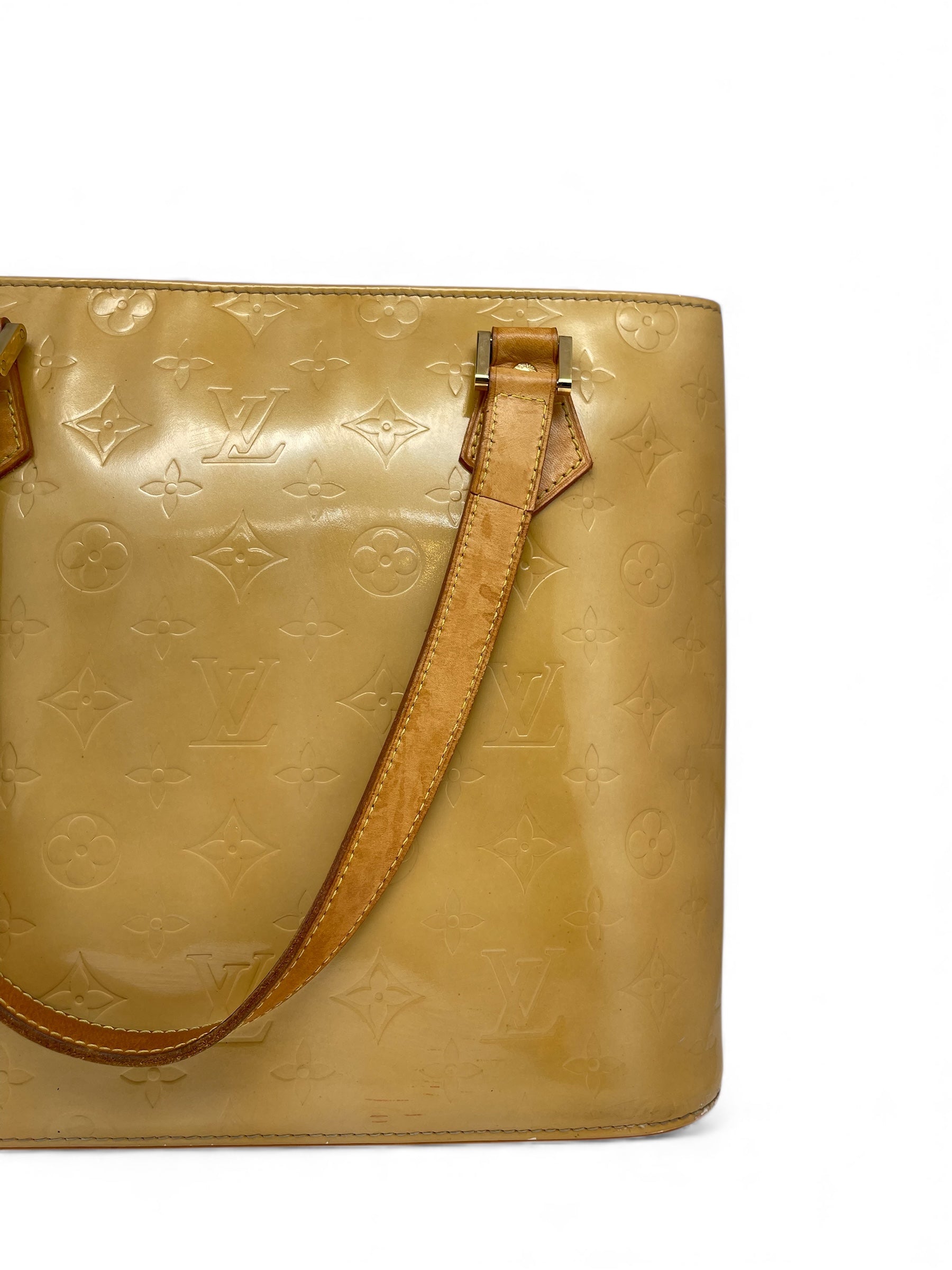 Louis Vuitton - Tasche mit eingeprägtem Monogramm in Gelb