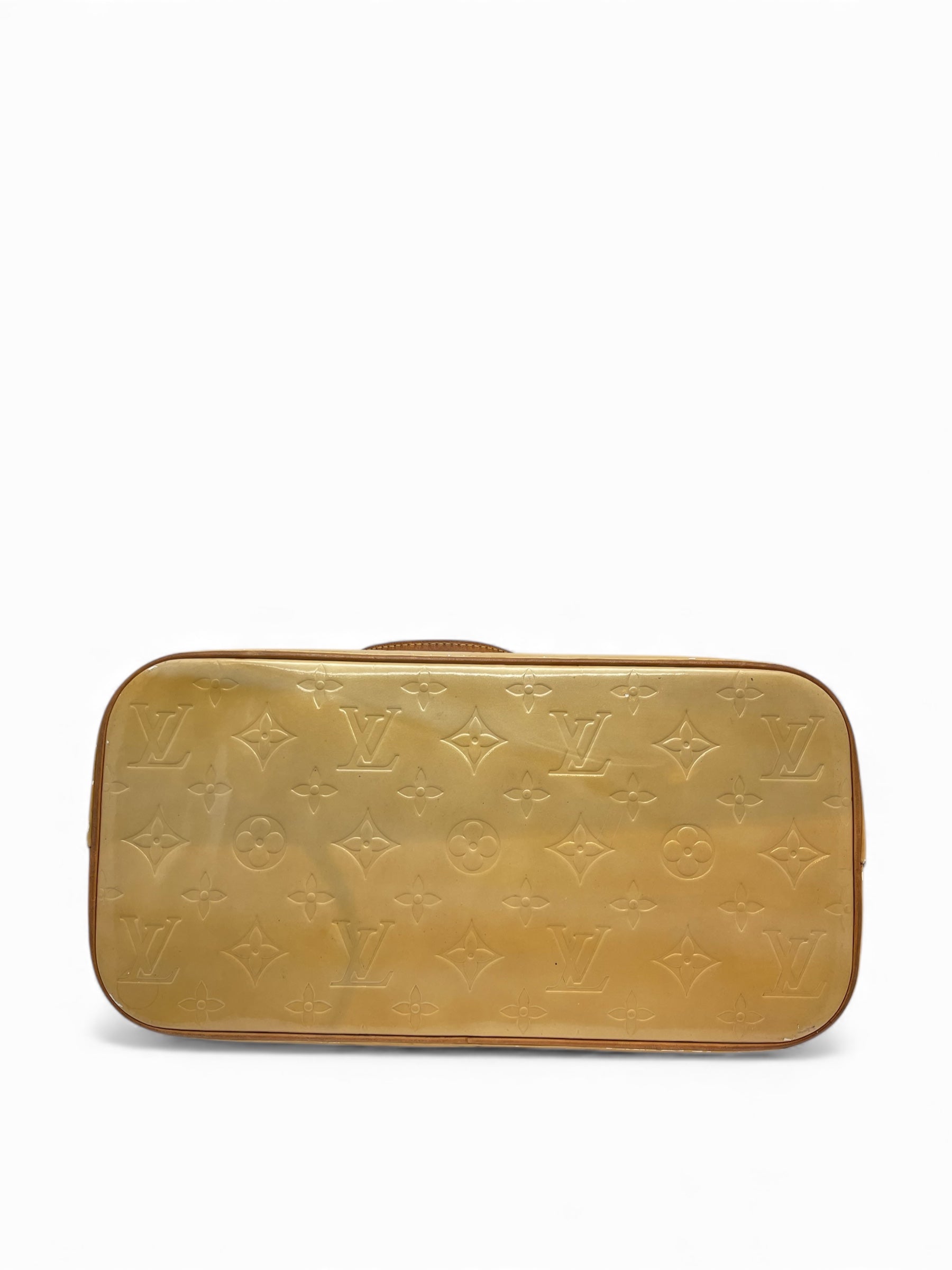 Louis Vuitton - Tasche mit eingeprägtem Monogramm in Gelb