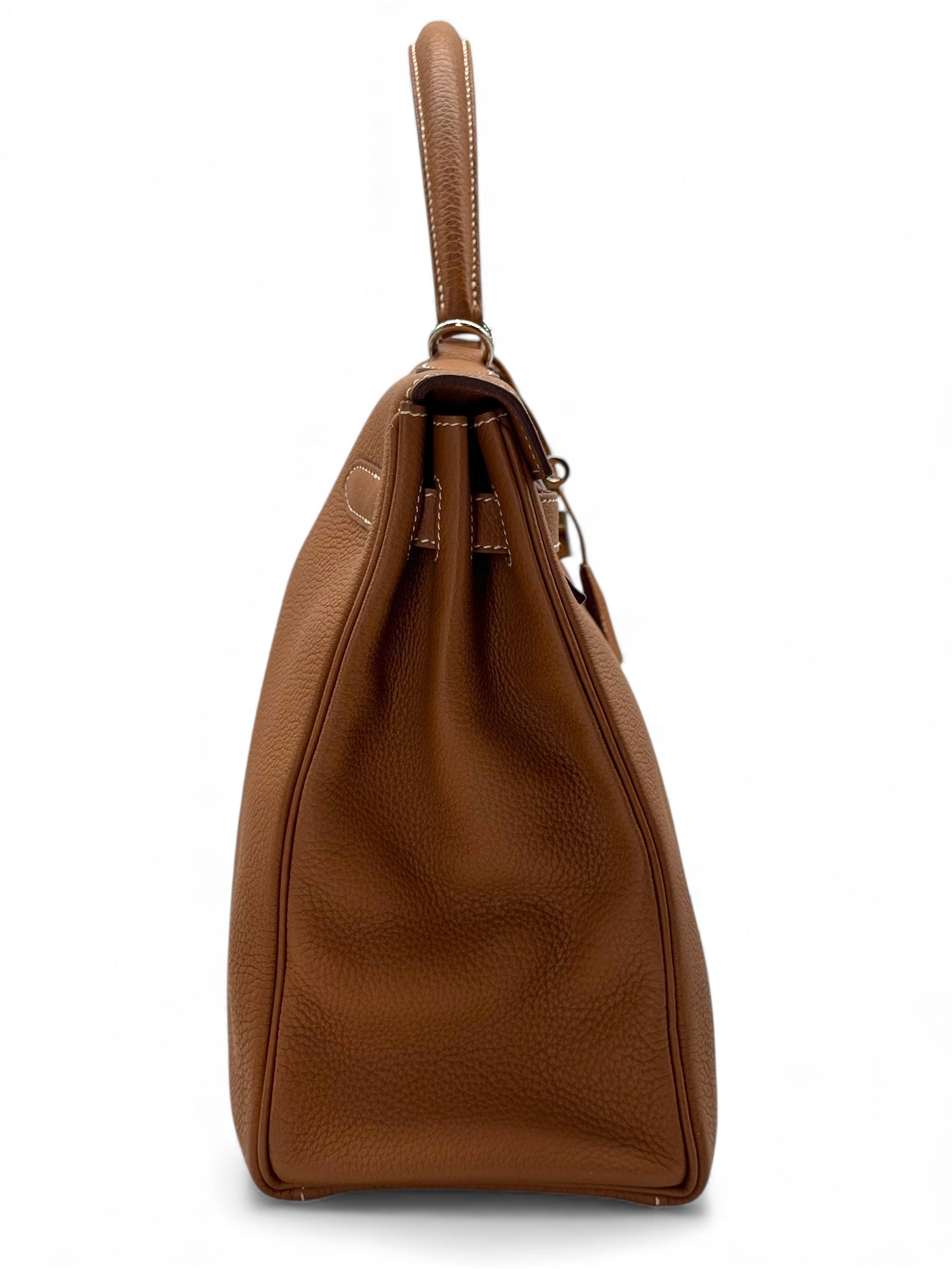 Hermès - Borsa Kelly 35 Gold Togo