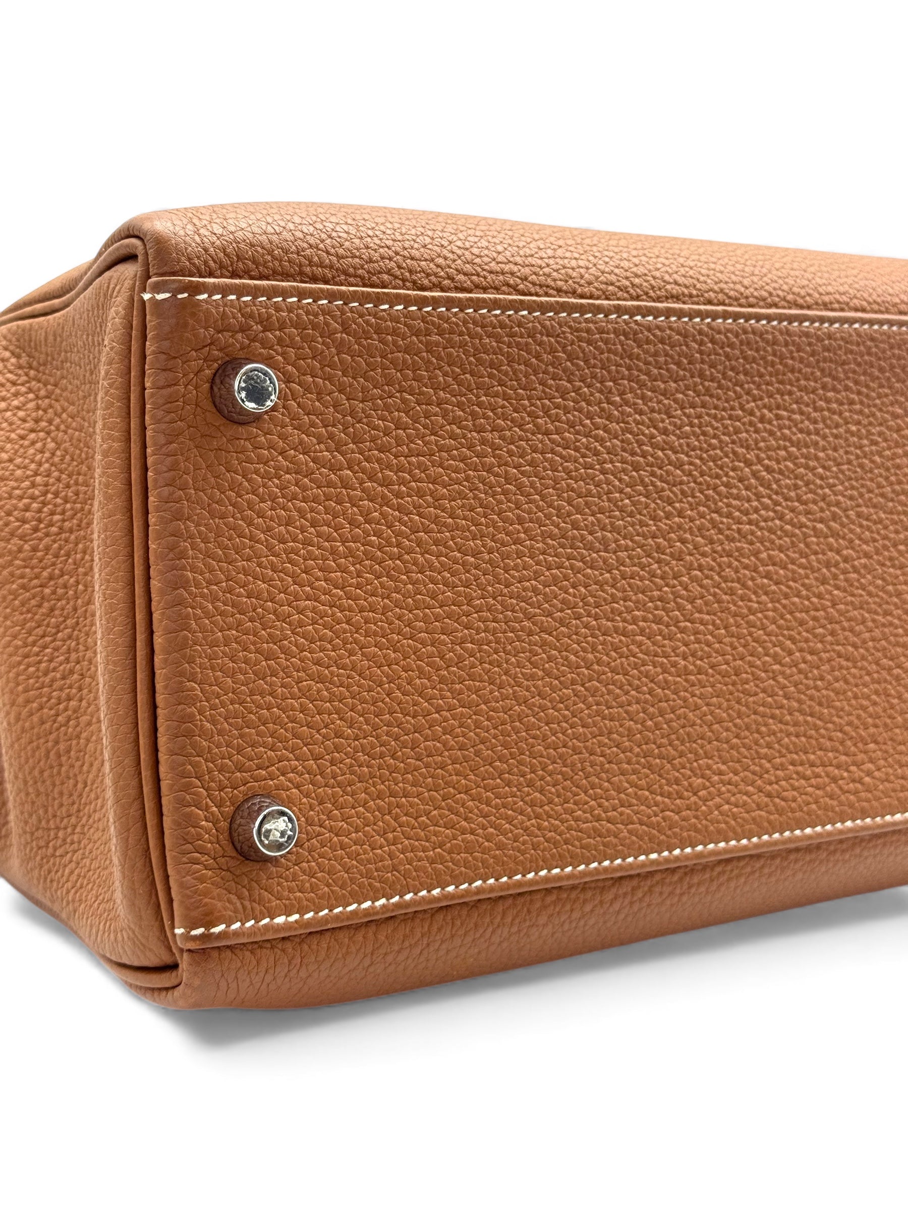 Hermès - Borsa Kelly 35 Gold Togo