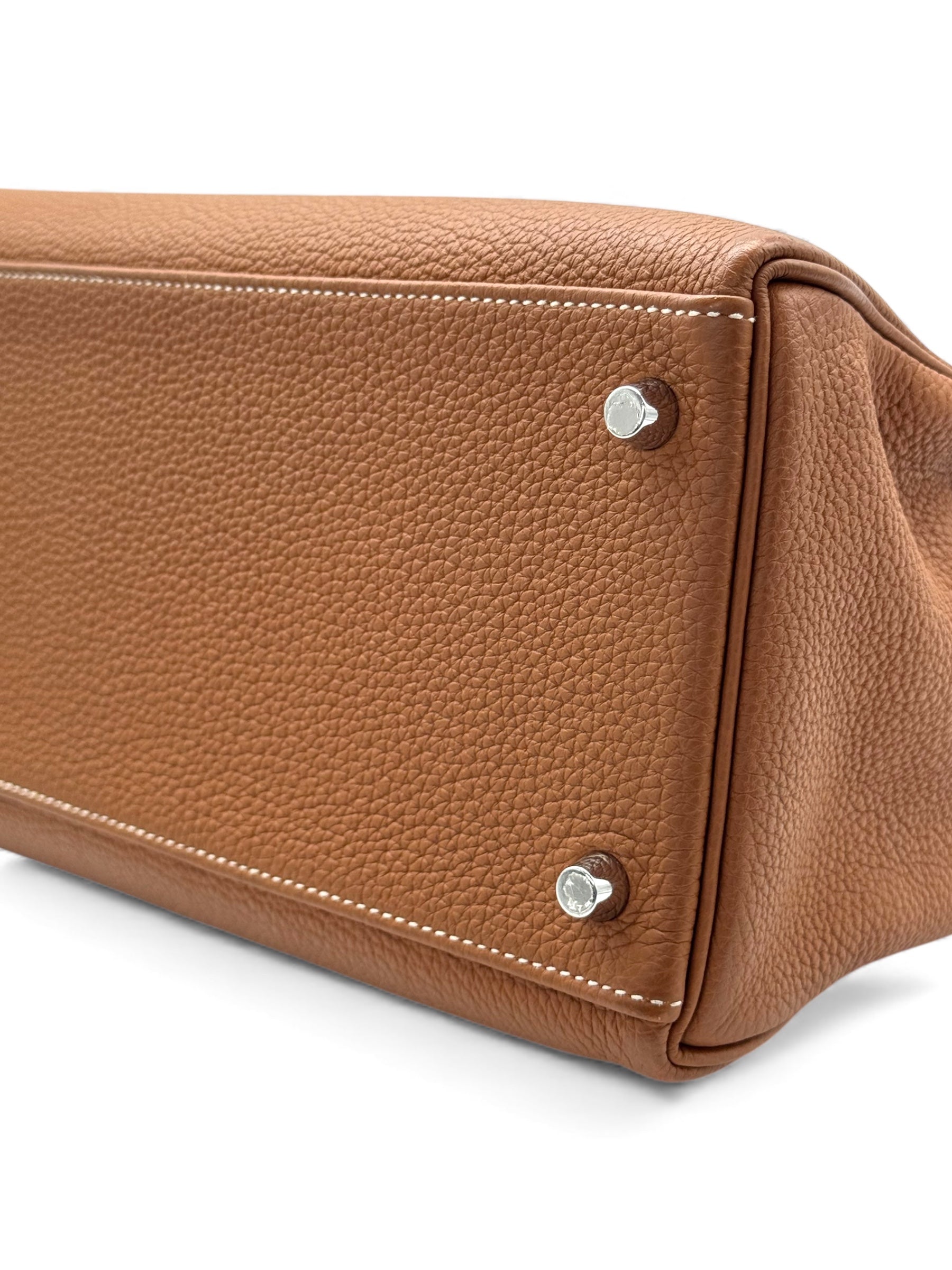 Hermès - Borsa Kelly 35 Gold Togo