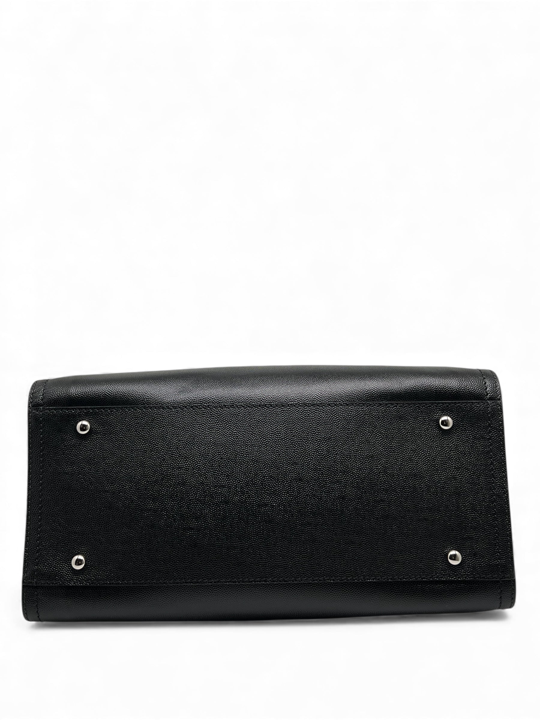 Chanel - Cabas Deauville en cuir noir