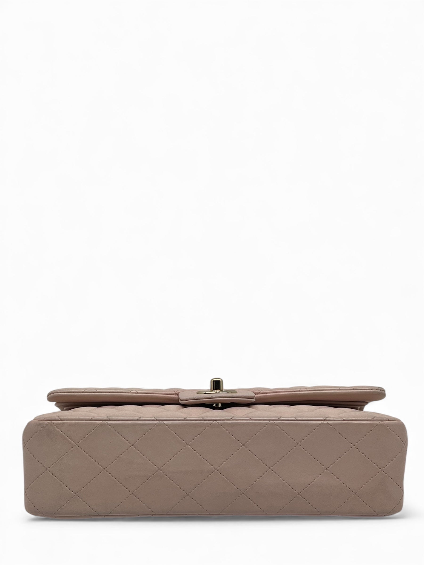 Chanel - Borsa Timeless 25 doppia patta rosa