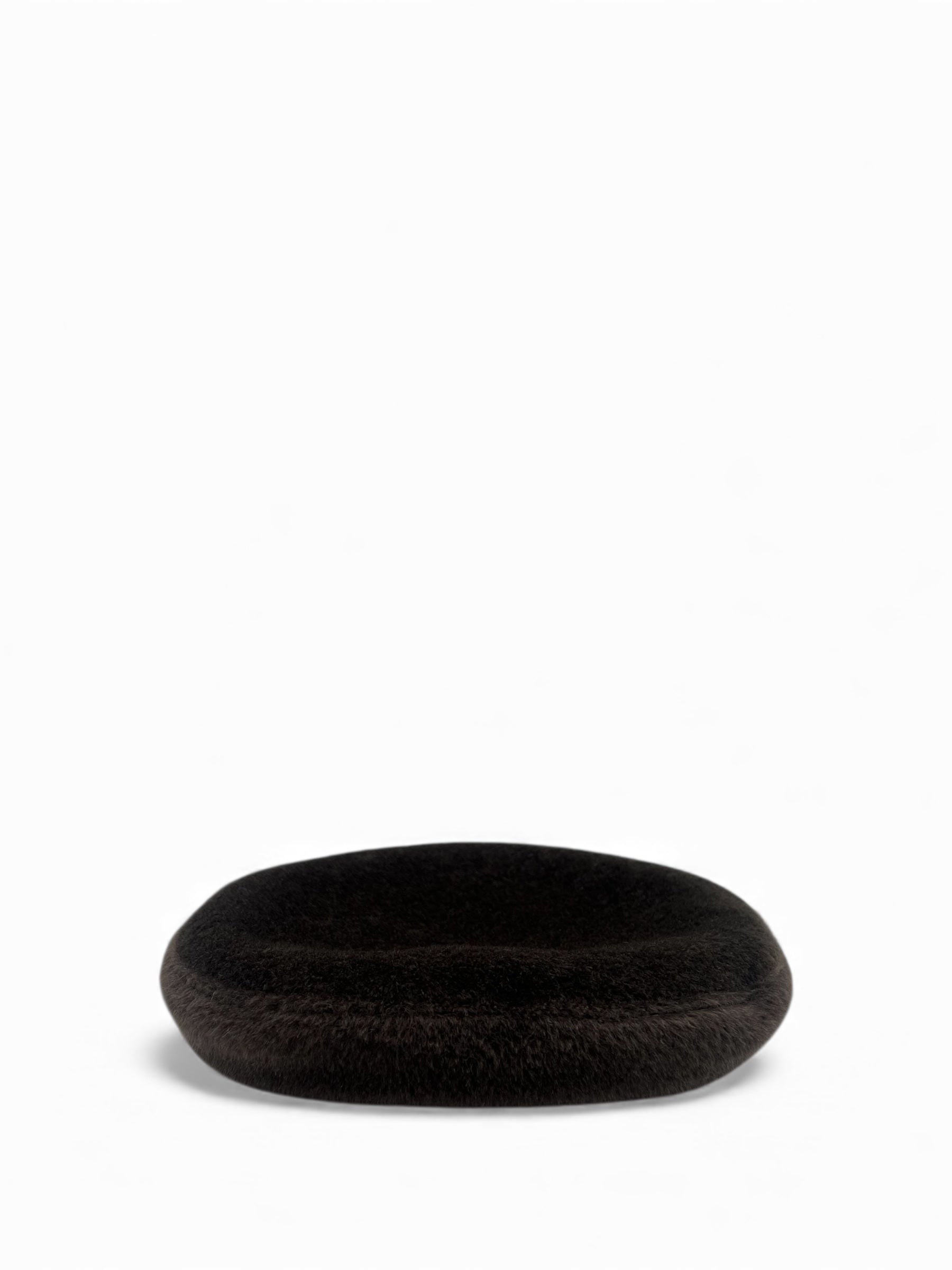 Hermès - Casquette en laine marron T.56